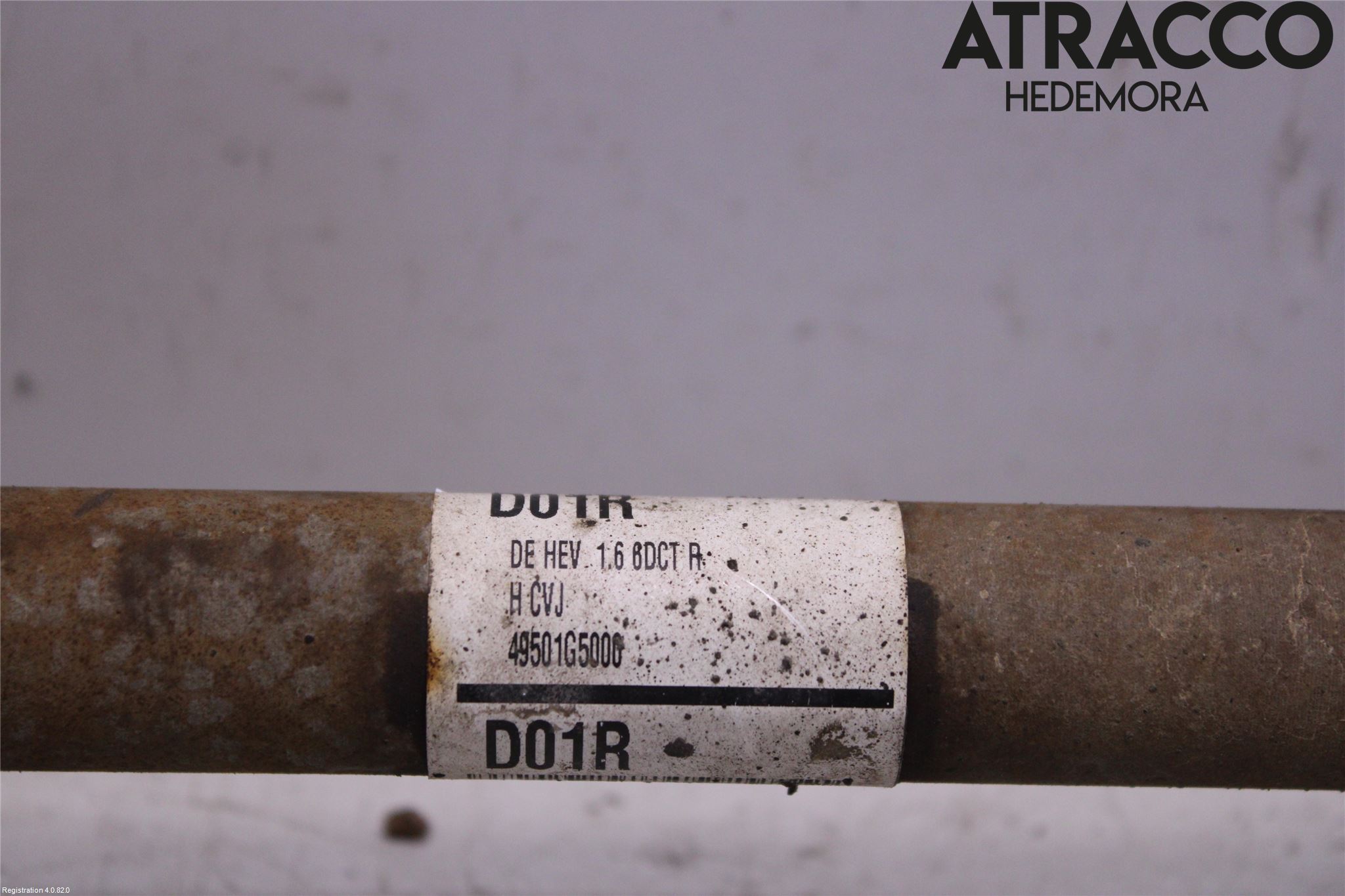Kia NIRO (DE) 17-22 Drivaxel Fram Höger