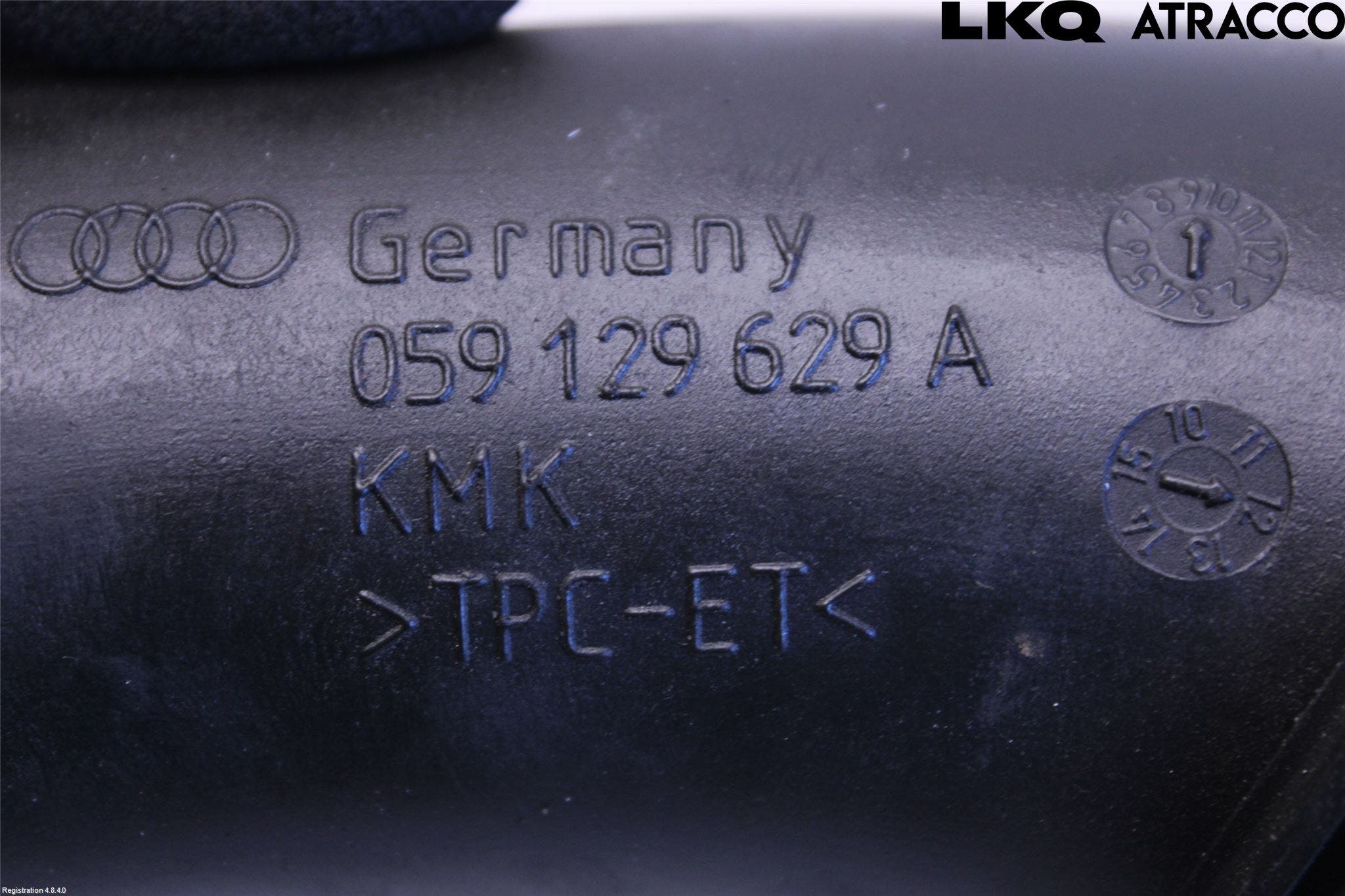Audi A4 12-15 Injgummibälg-Slang