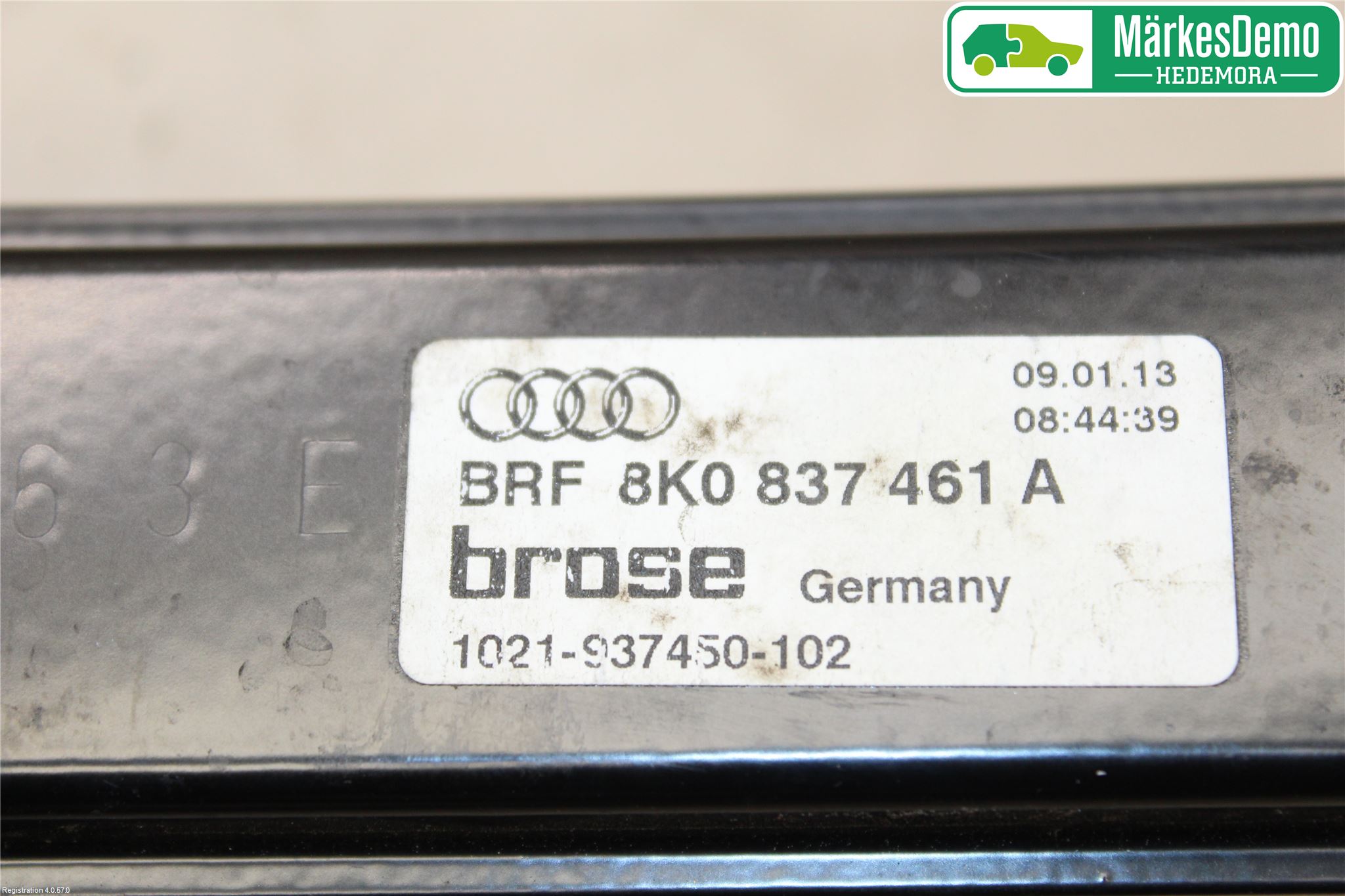 Audi A4 12-15 Fönsterhiss El Kompl