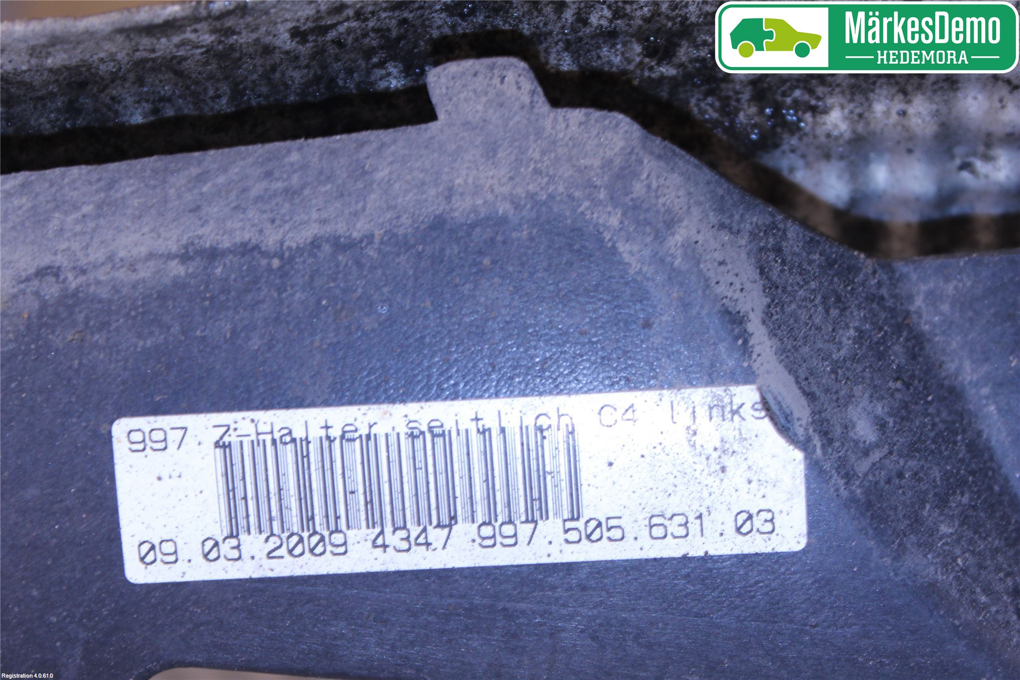 Porsche 911 64- Skärm Hörn Utfyllnad Bak