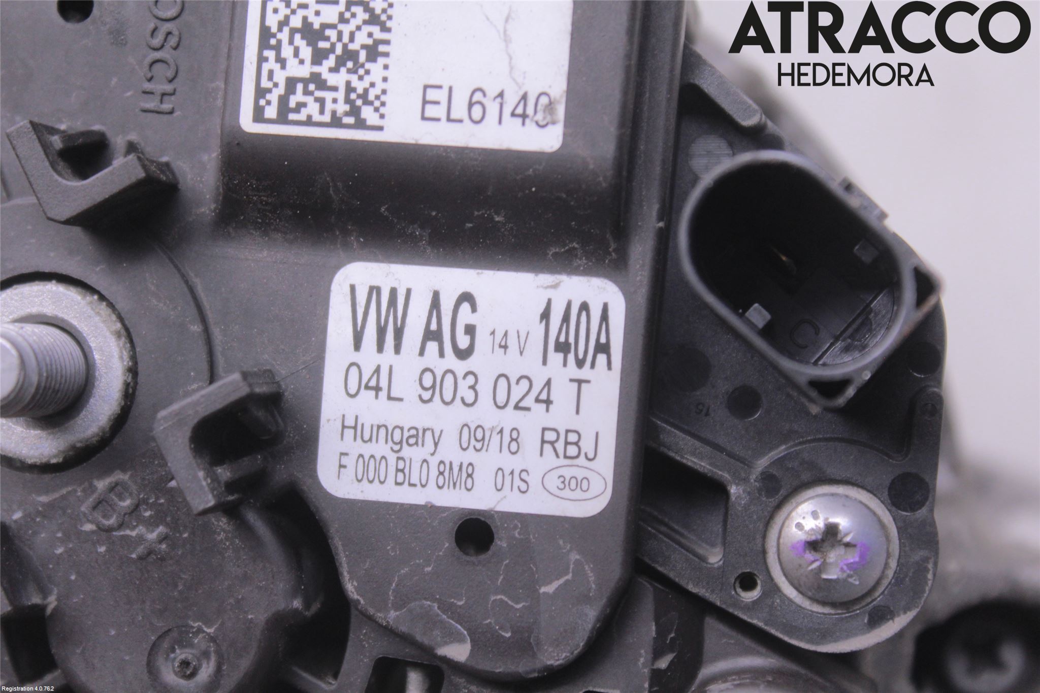 Volkswagen VW PASSAT 15-19 Generator