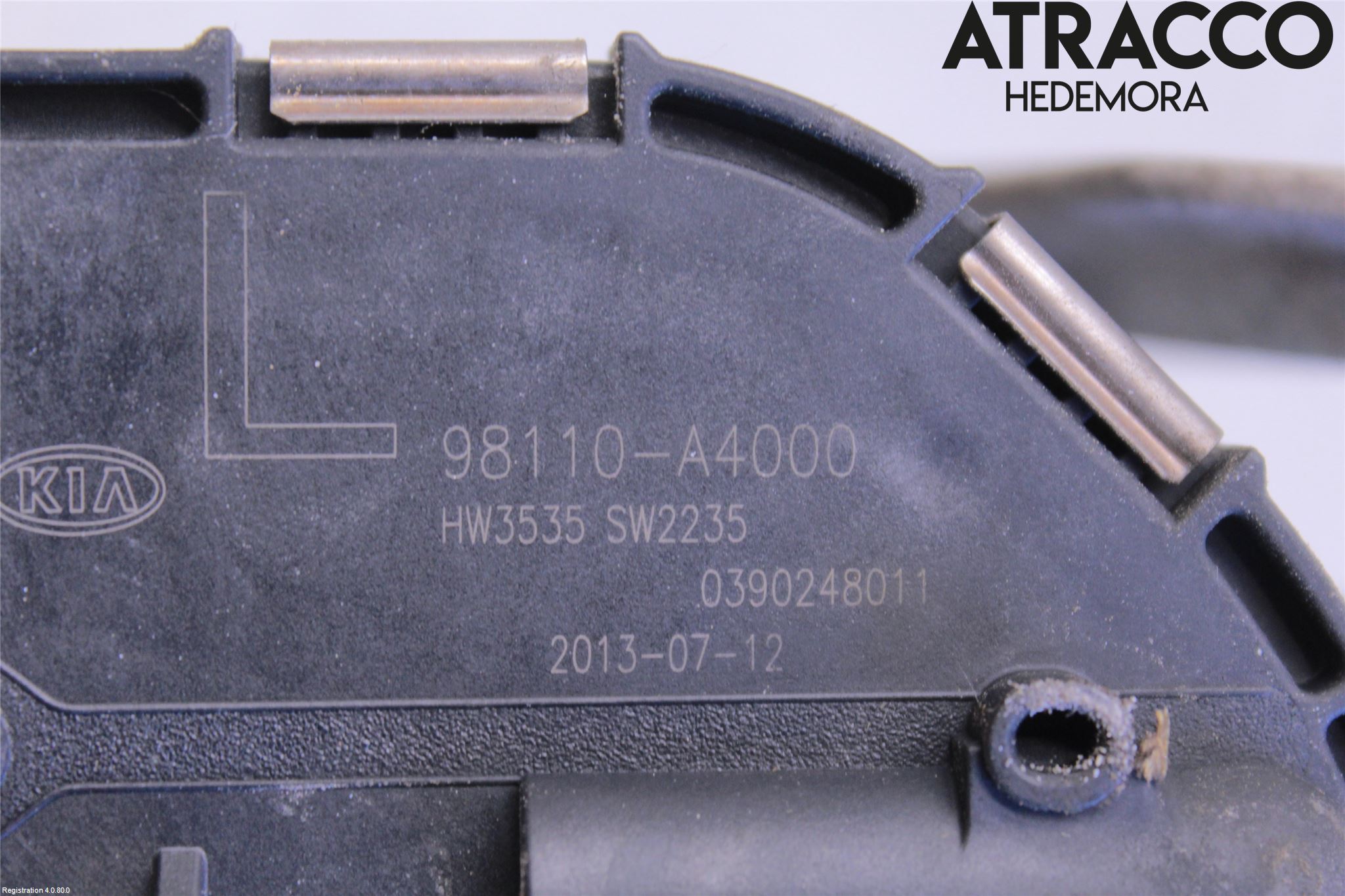 Kia CARENS III 13-19 Torkarmotor Vindruta
