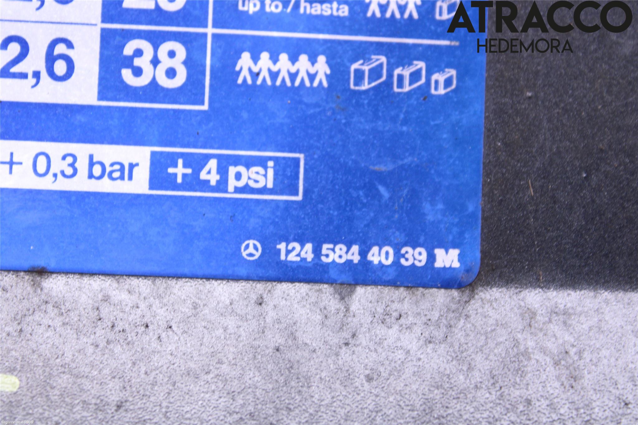 Mercedes-Benz MB 200-500  (W124) 86-96 Tanklucka