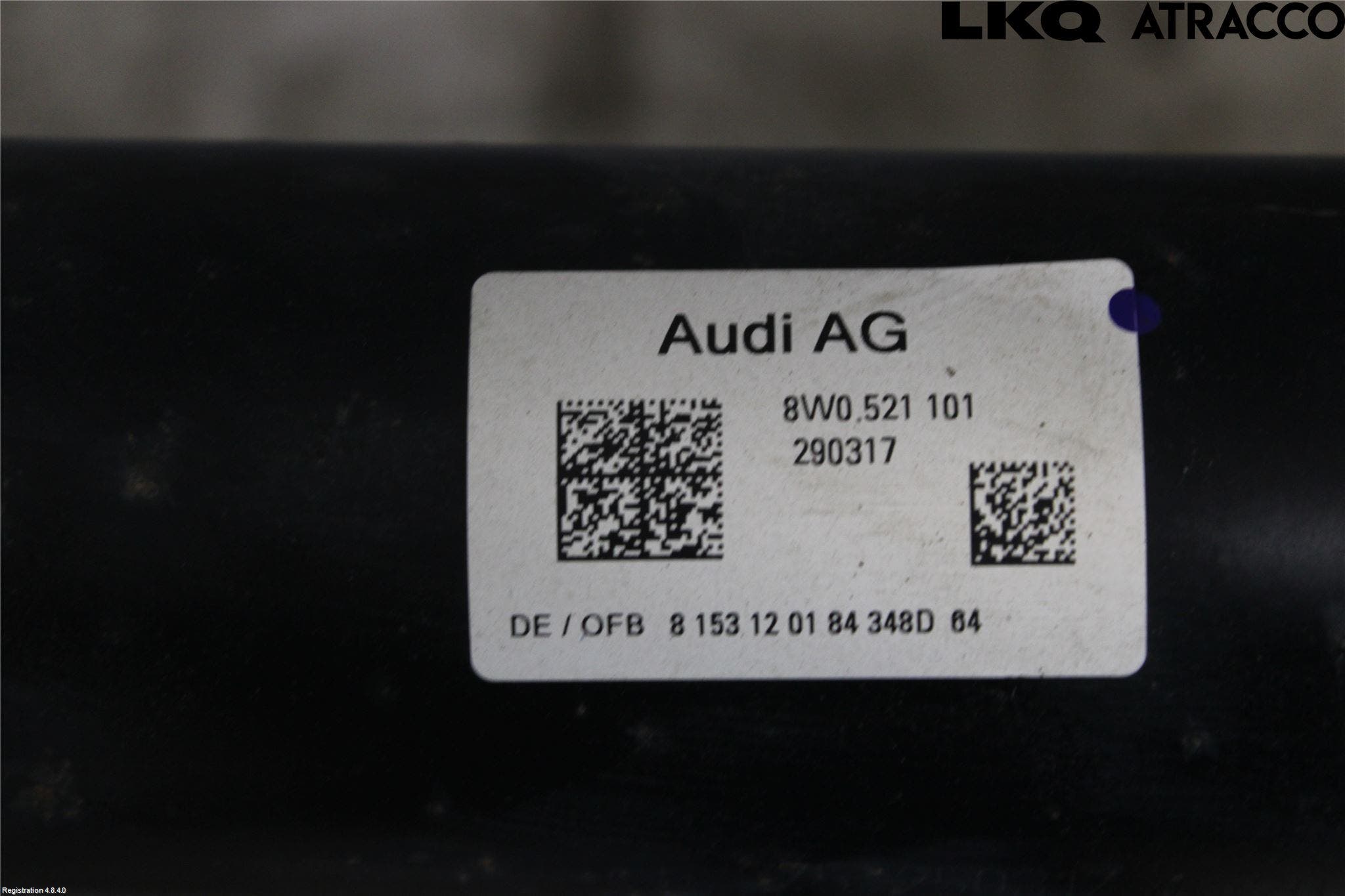 Audi A5 17- Mellanaxel Komp