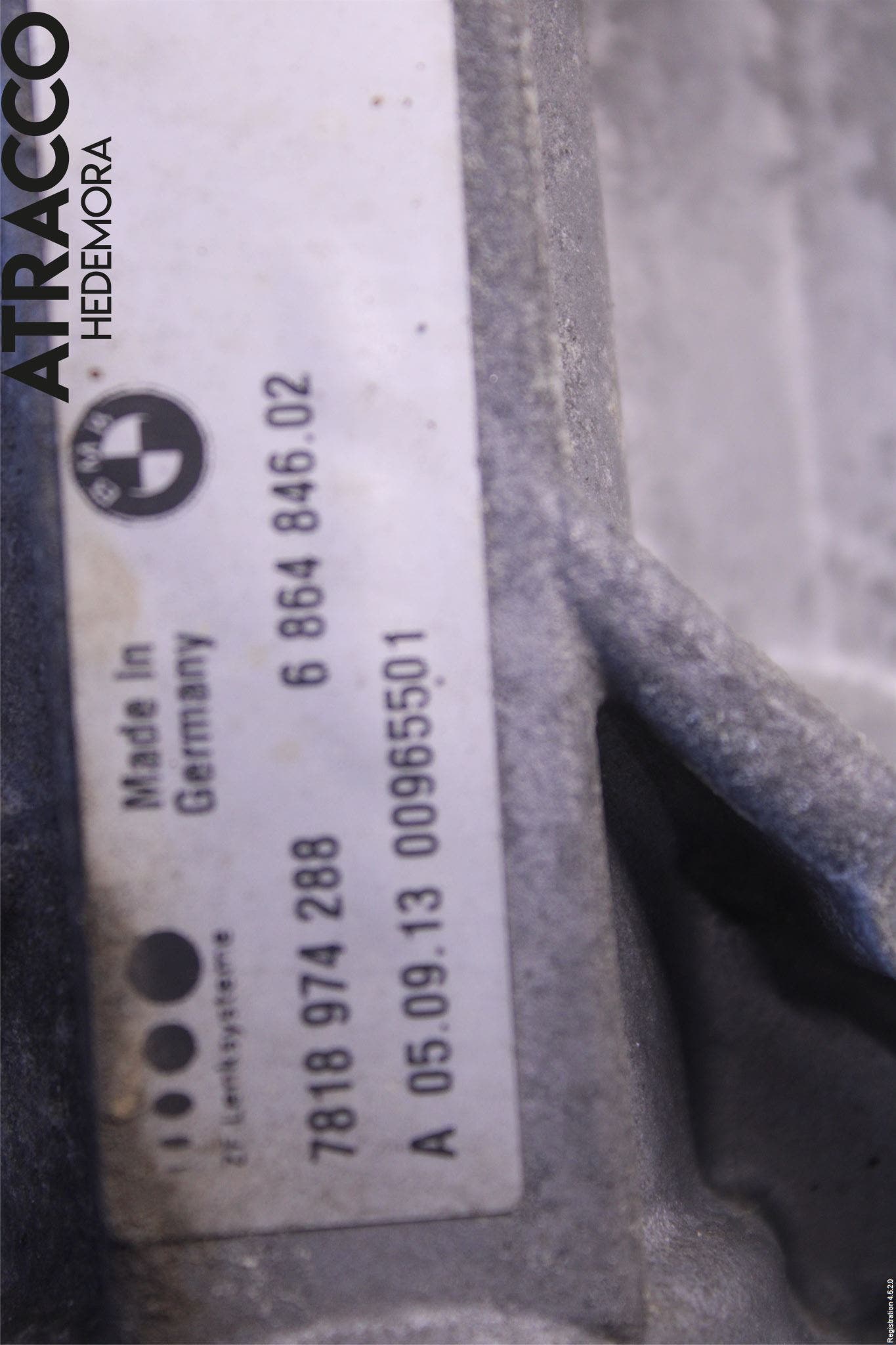 BMW 5 F10/F11/F18 09-17 Styrväxel-Snäcka Elektrisk