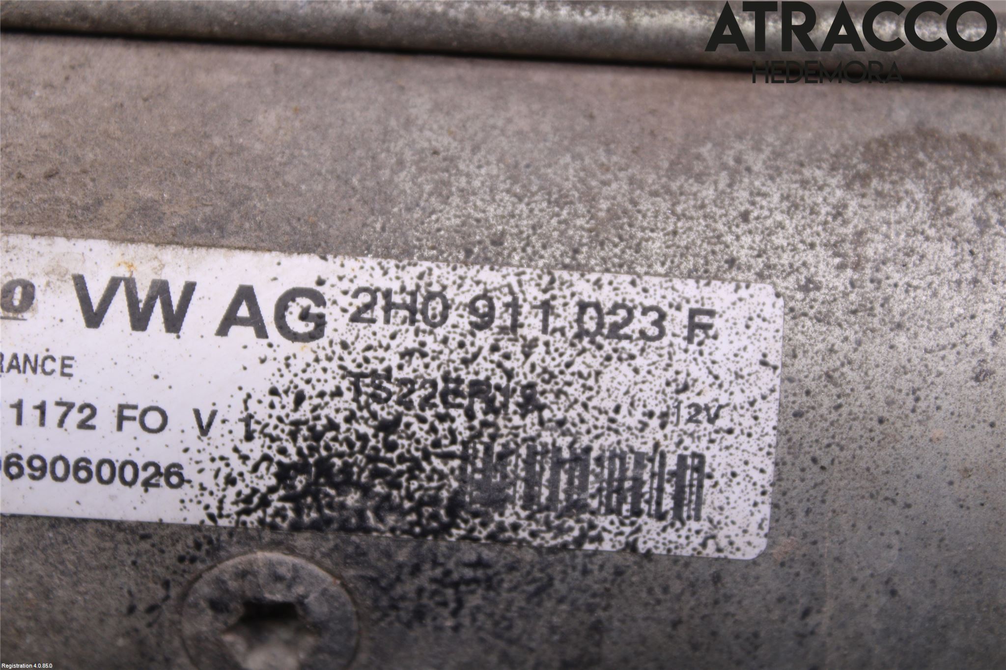 Volkswagen VW AMAROK 2H 10-22 Startmotor Diesel