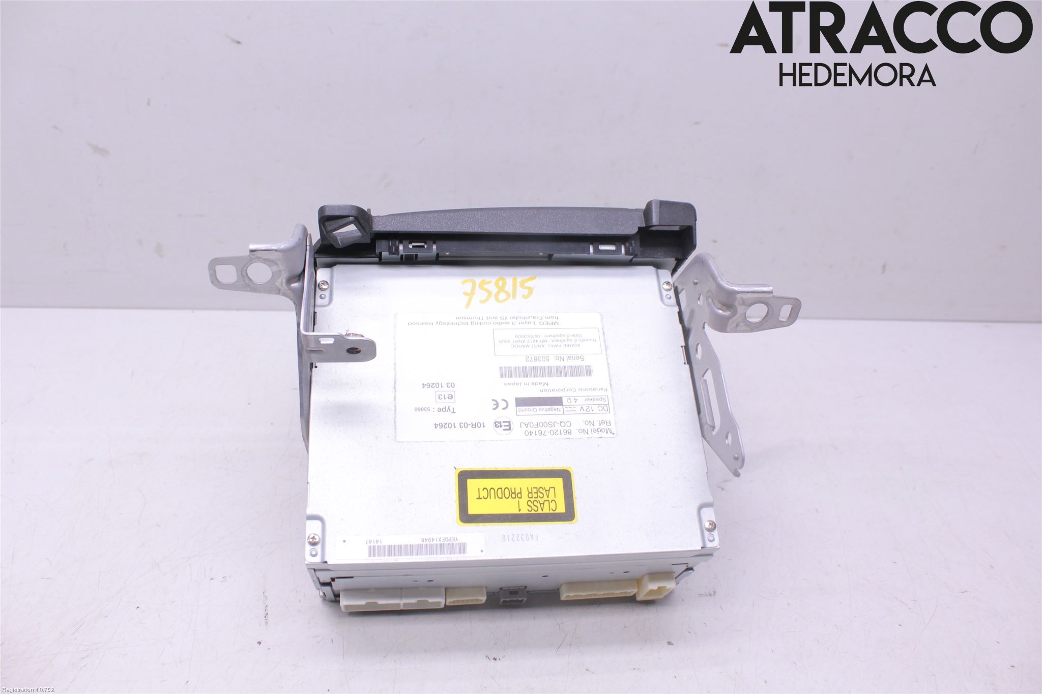 Lexus CT 200h Cd Radio - Multimediapanel