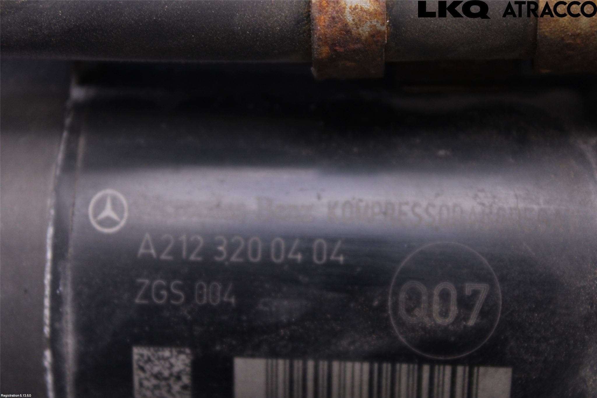 Mercedes-Benz MB E-KLASS (W212) 09-16 Kompressor Stöt-Fjädring