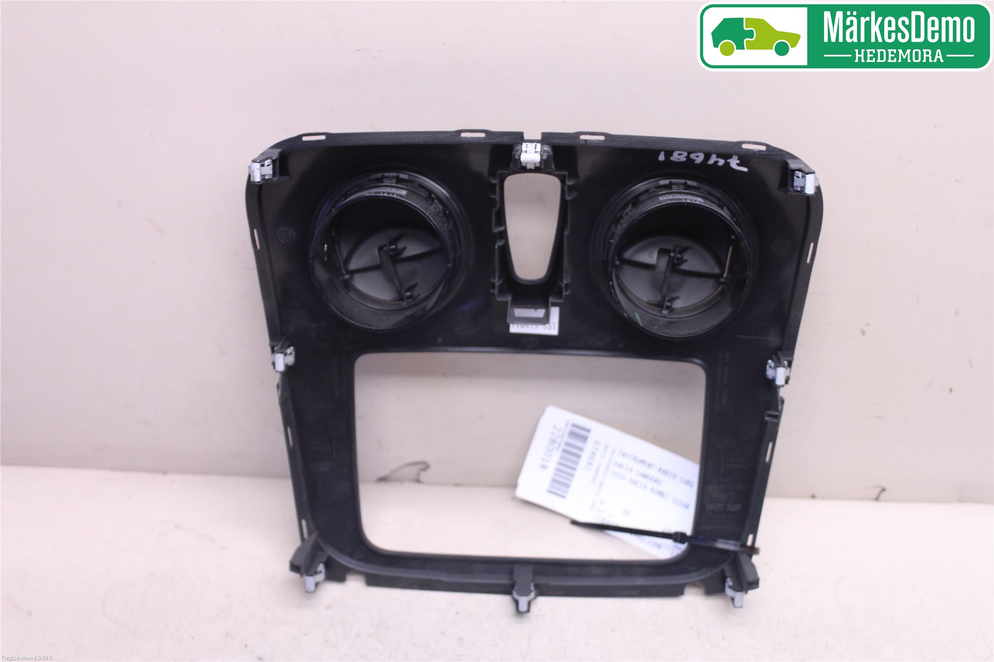 Dacia SANDERO/STEPWAY 13-20 Instrument-Radio Sarg