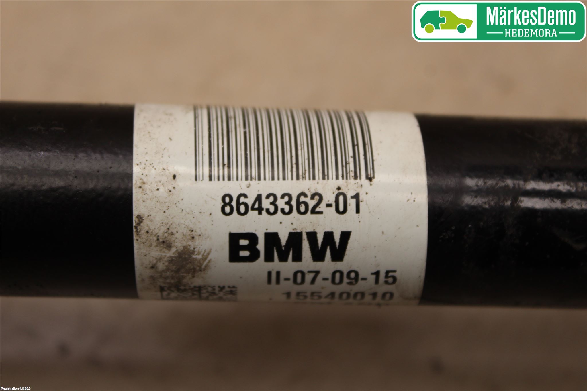 Mini ONE/COOPER 5DR F55 14-24 Drivaxel Fram Höger