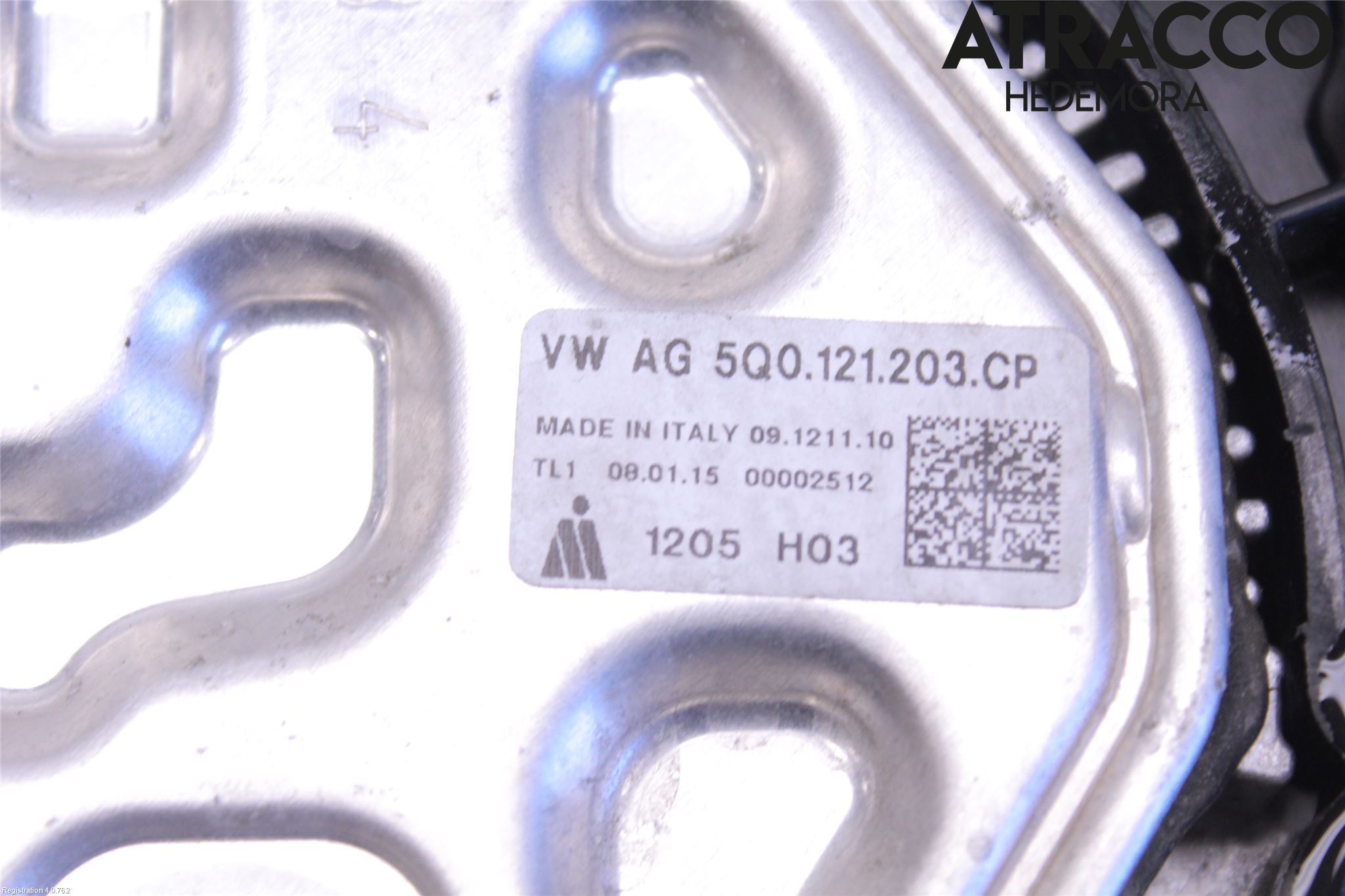Volkswagen VW PASSAT 15-19 Kylfläkt El