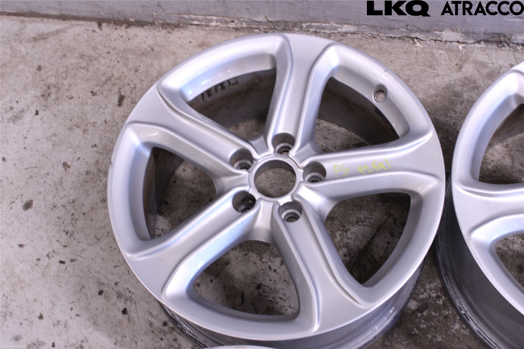 Audi A4 12-15 Fälgsats Aluminium