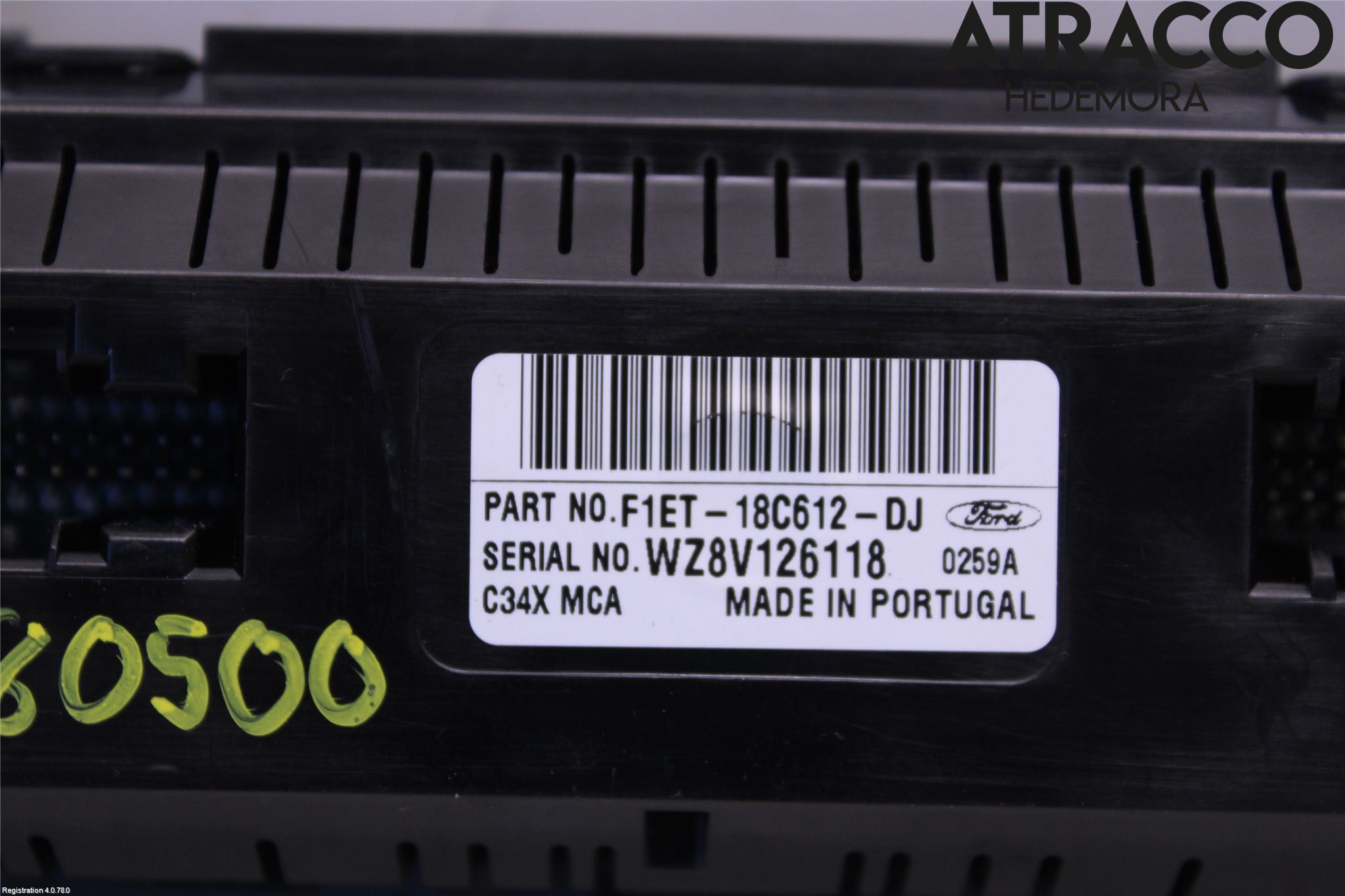 Ford FOCUS 15-18 Ac Styrenhet Ac Manöveren