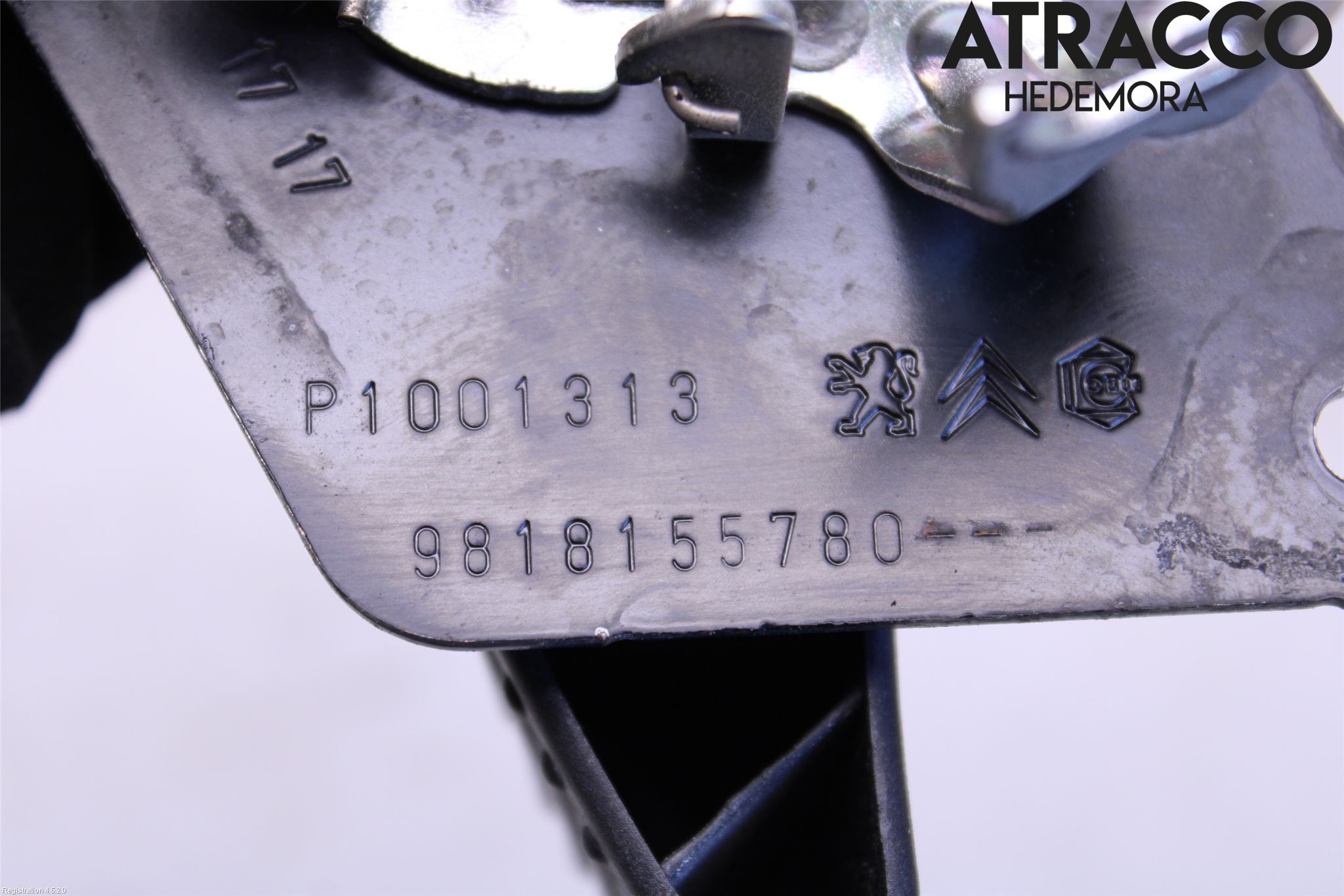 Citroen JUMPY/E-JUMPY 16- Bakluckehandtag Inre