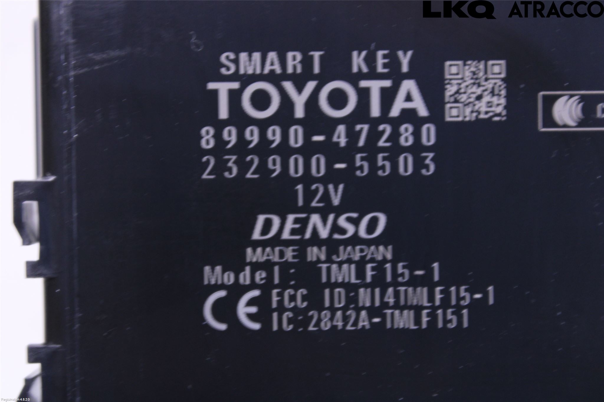 Toyota PRIUS (ZVW50) 16-21 Styrenhet Nyckellöst System