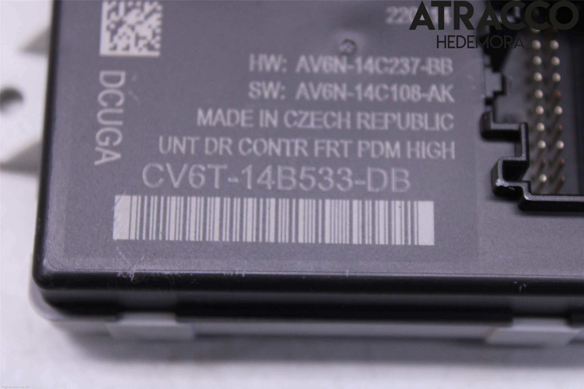 Ford KUGA 13-16 Styrenhet Dörr