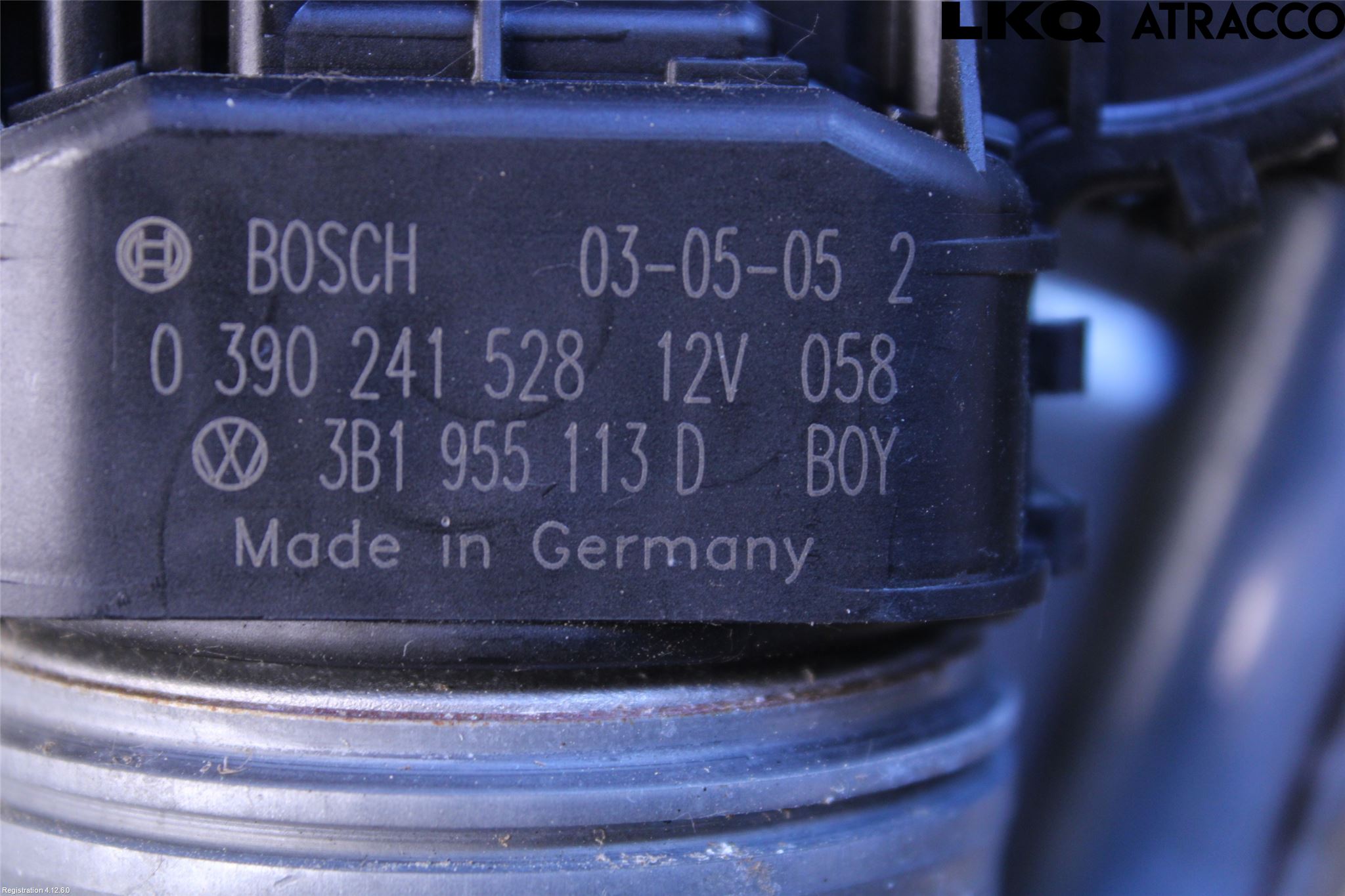 Volkswagen VW PASSAT 01-05 Torkarmotor Vindruta