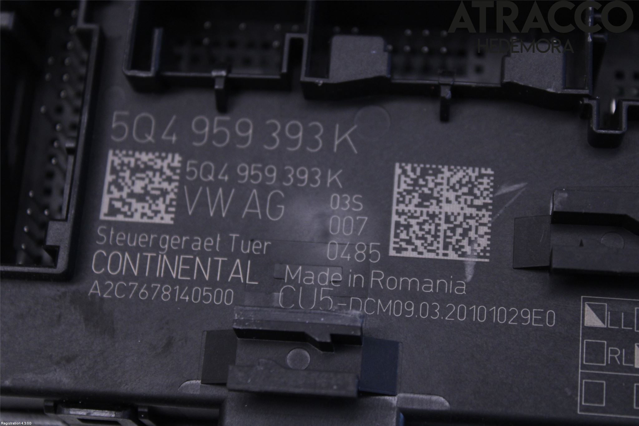 Volkswagen VW T-ROC 18- Styrenhet Dörr