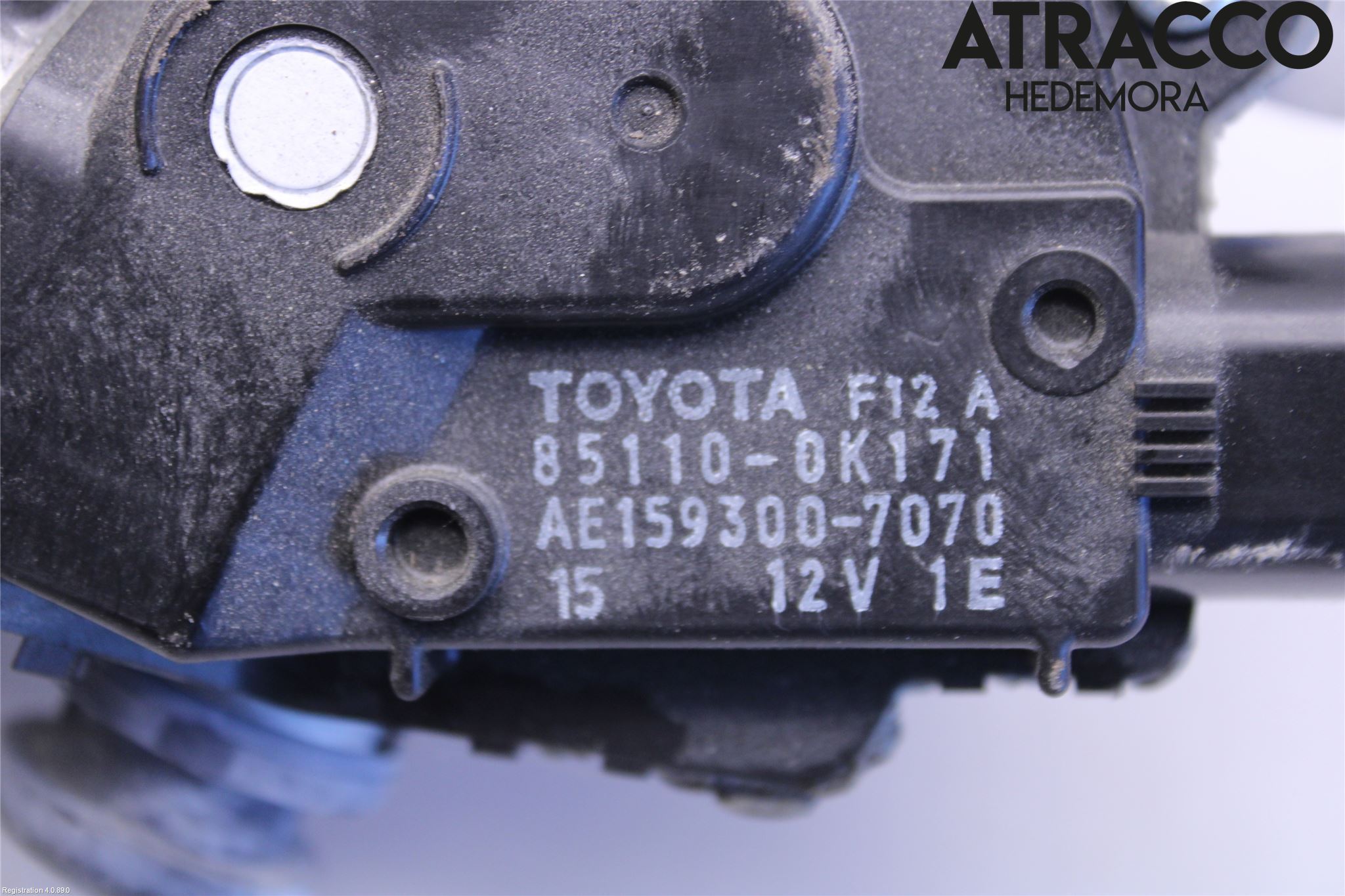 Toyota HILUX 16- Torkarmotor Vindruta