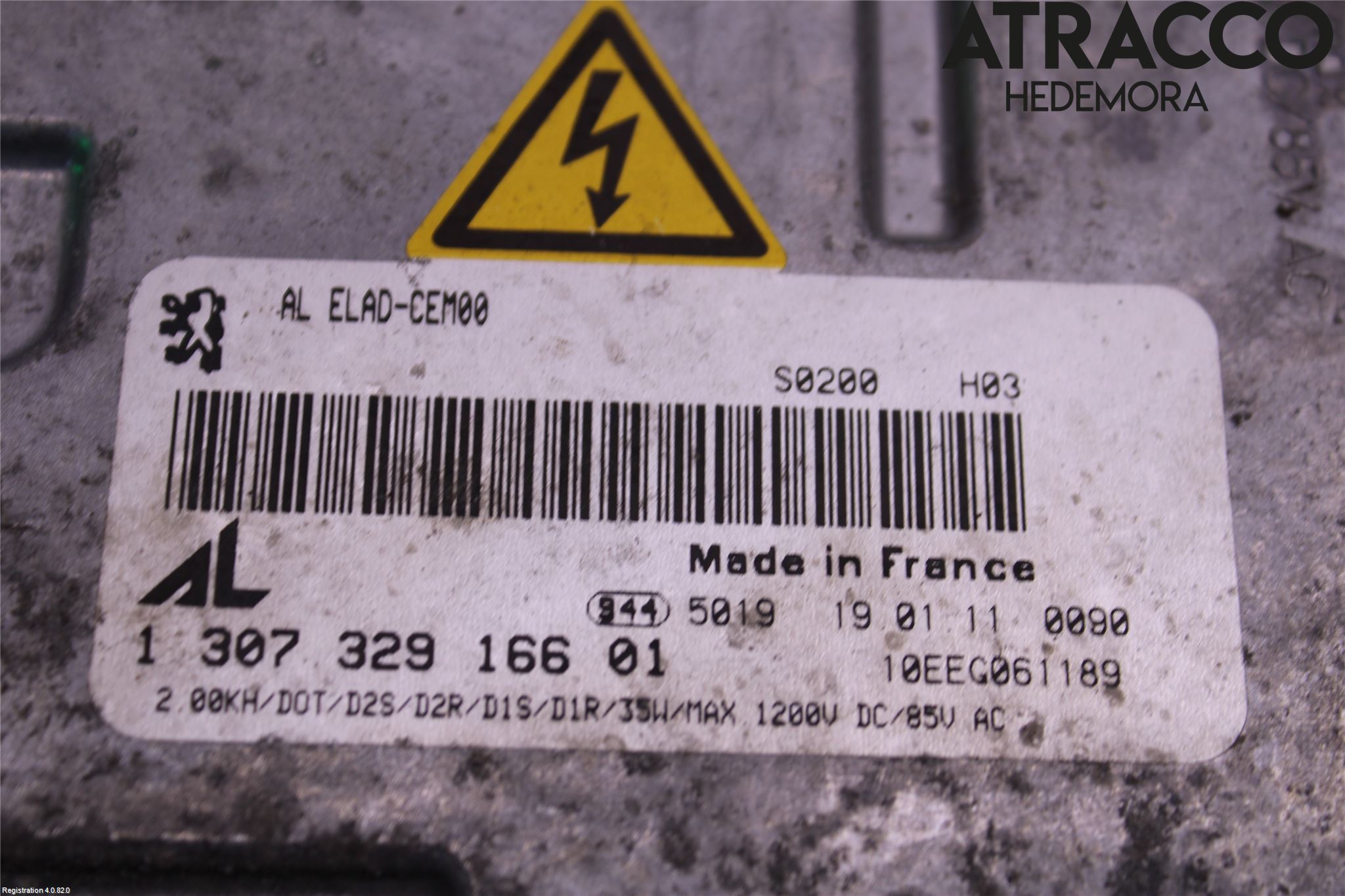 Peugeot RCZ Styrenhet Strålkastare