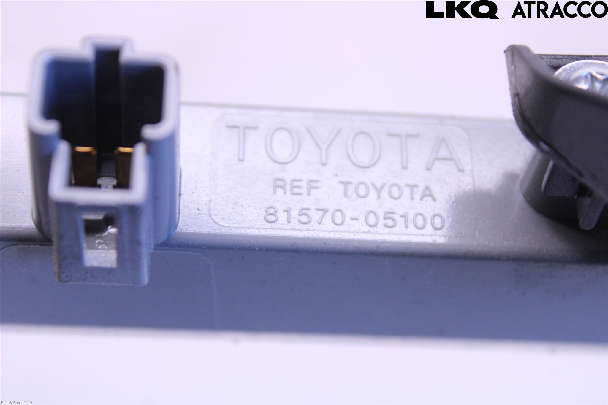 Toyota AURIS 13-19 Bromsljus Bakruta