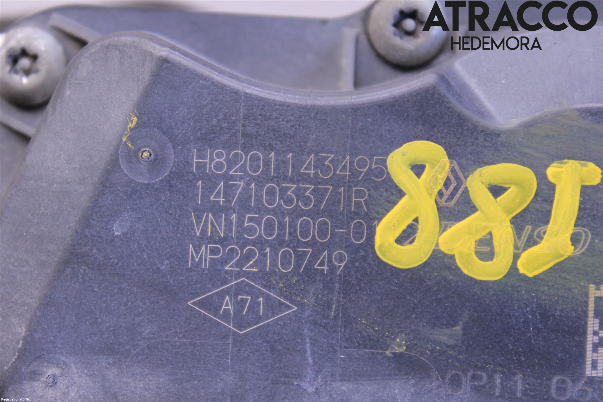 Renault CLIO IV 12-16 Egr Ventil