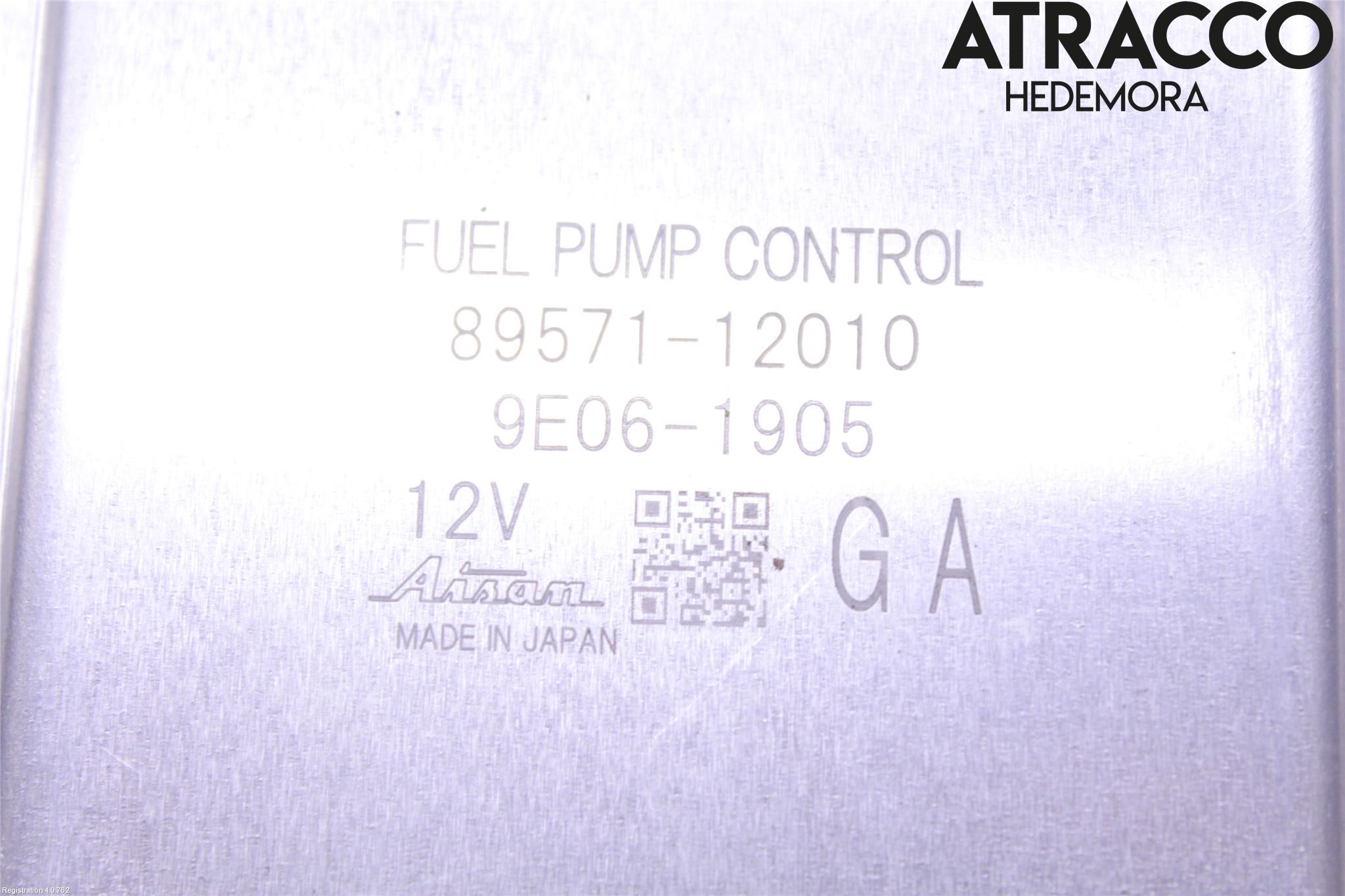 Lexus UX/300e 19- Styrenhet Bränslepump