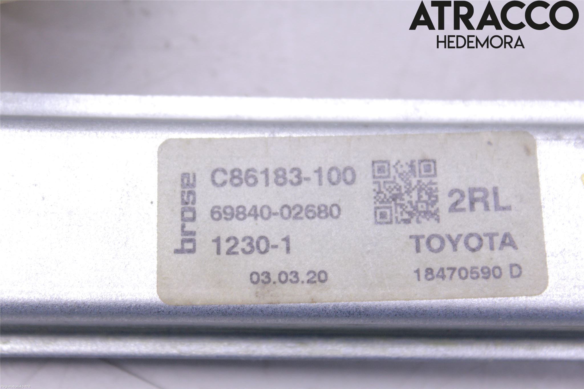 Toyota COROLLA 19- Fönsterhiss El Kompl