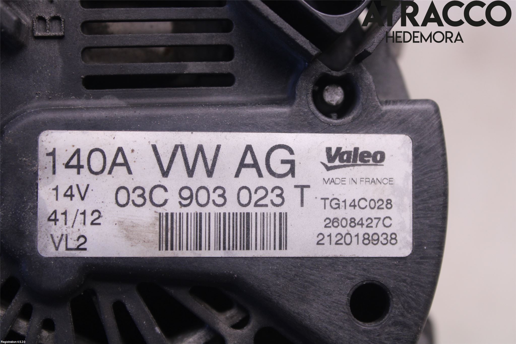 Volkswagen VW PASSAT 11-14 Generator