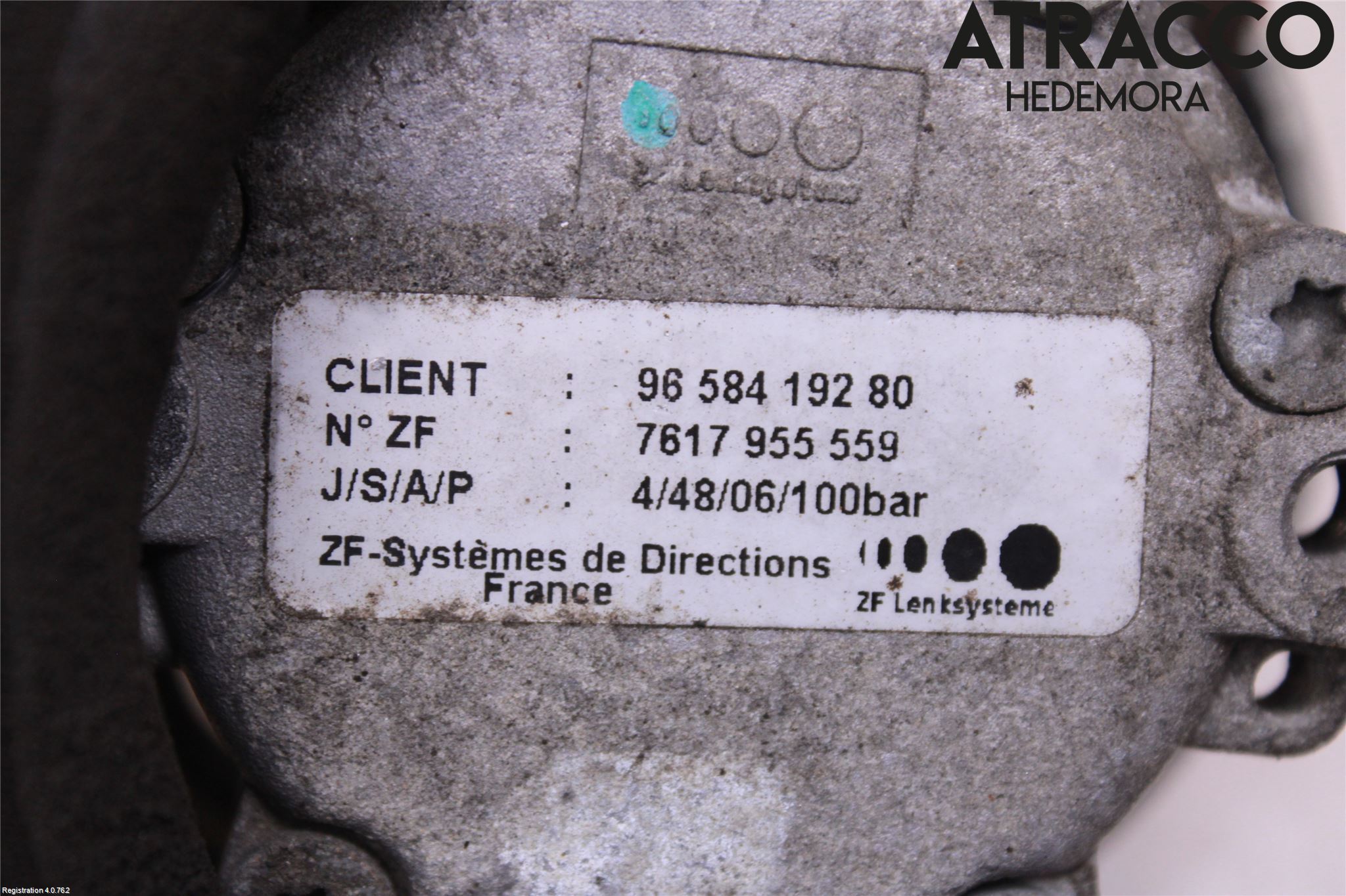 Peugeot 407 Styrservopump