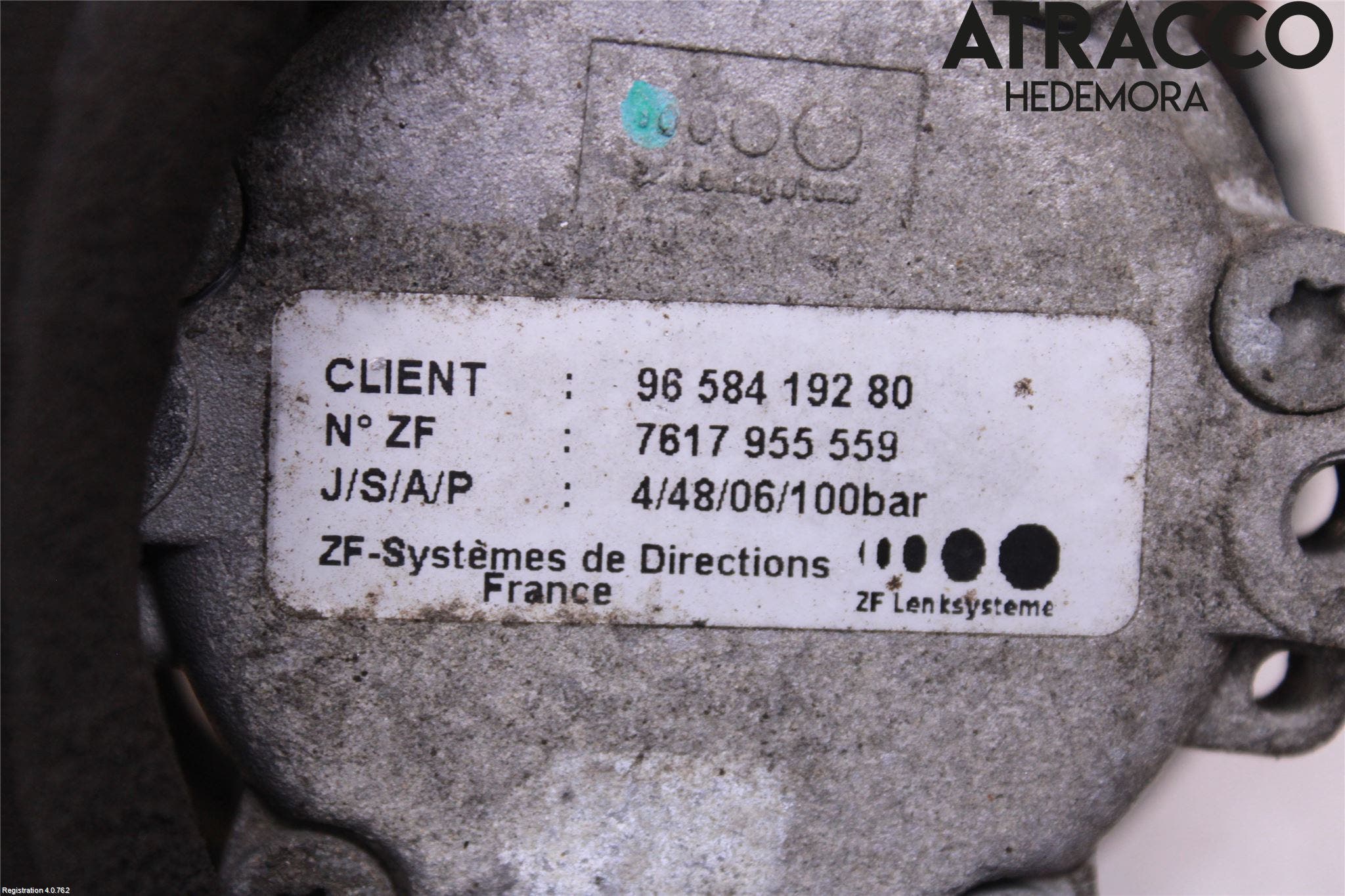 Peugeot 407 Styrservopump