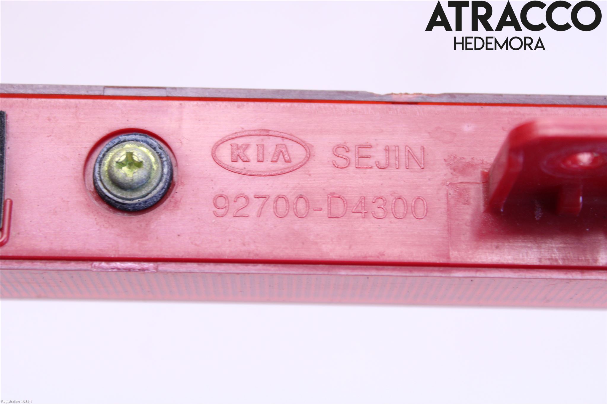 Kia OPTIMA 16-20 Bromsljus Bakruta