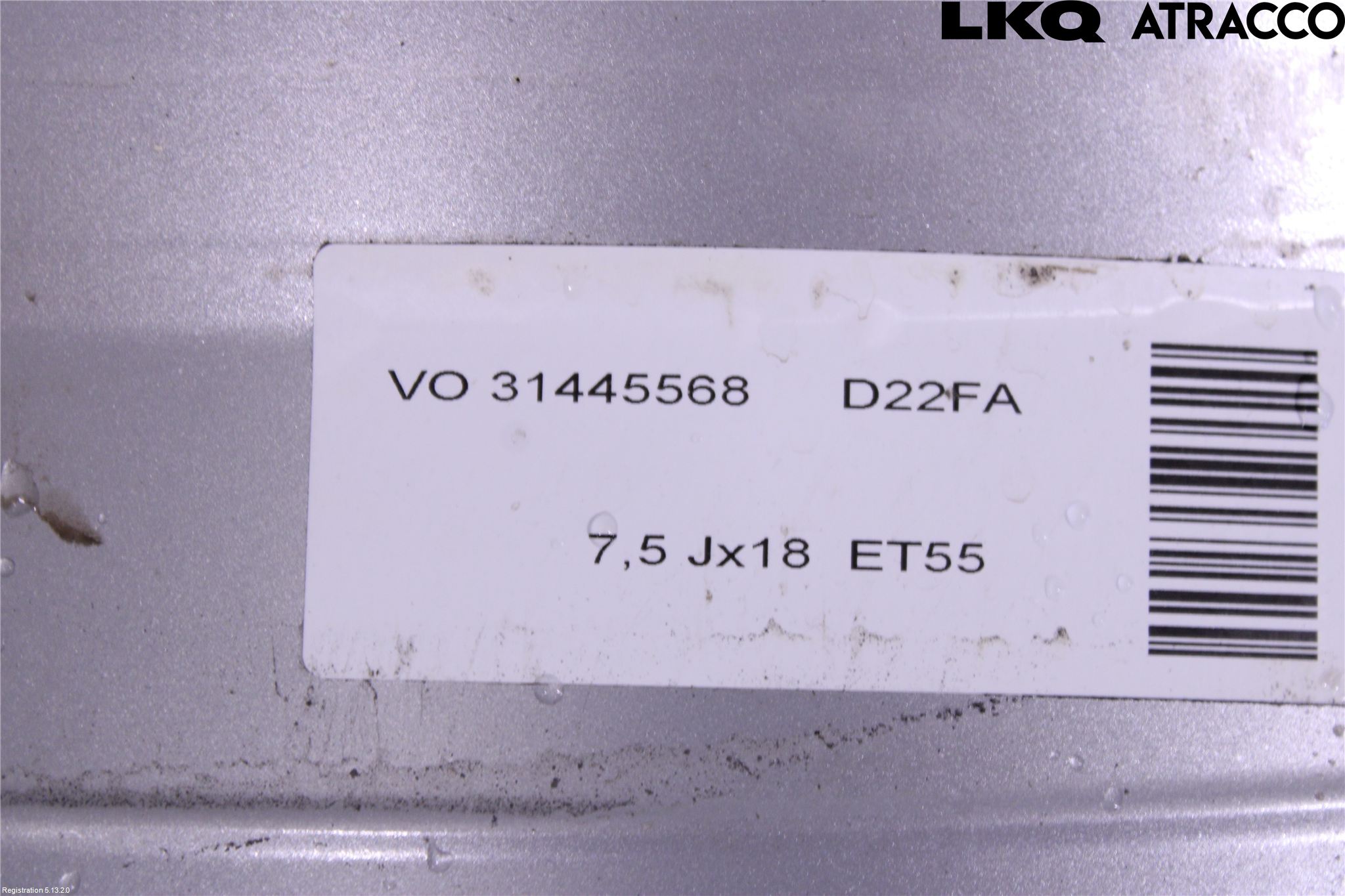 Volvo XC60 14-17 Fälg Aluminium