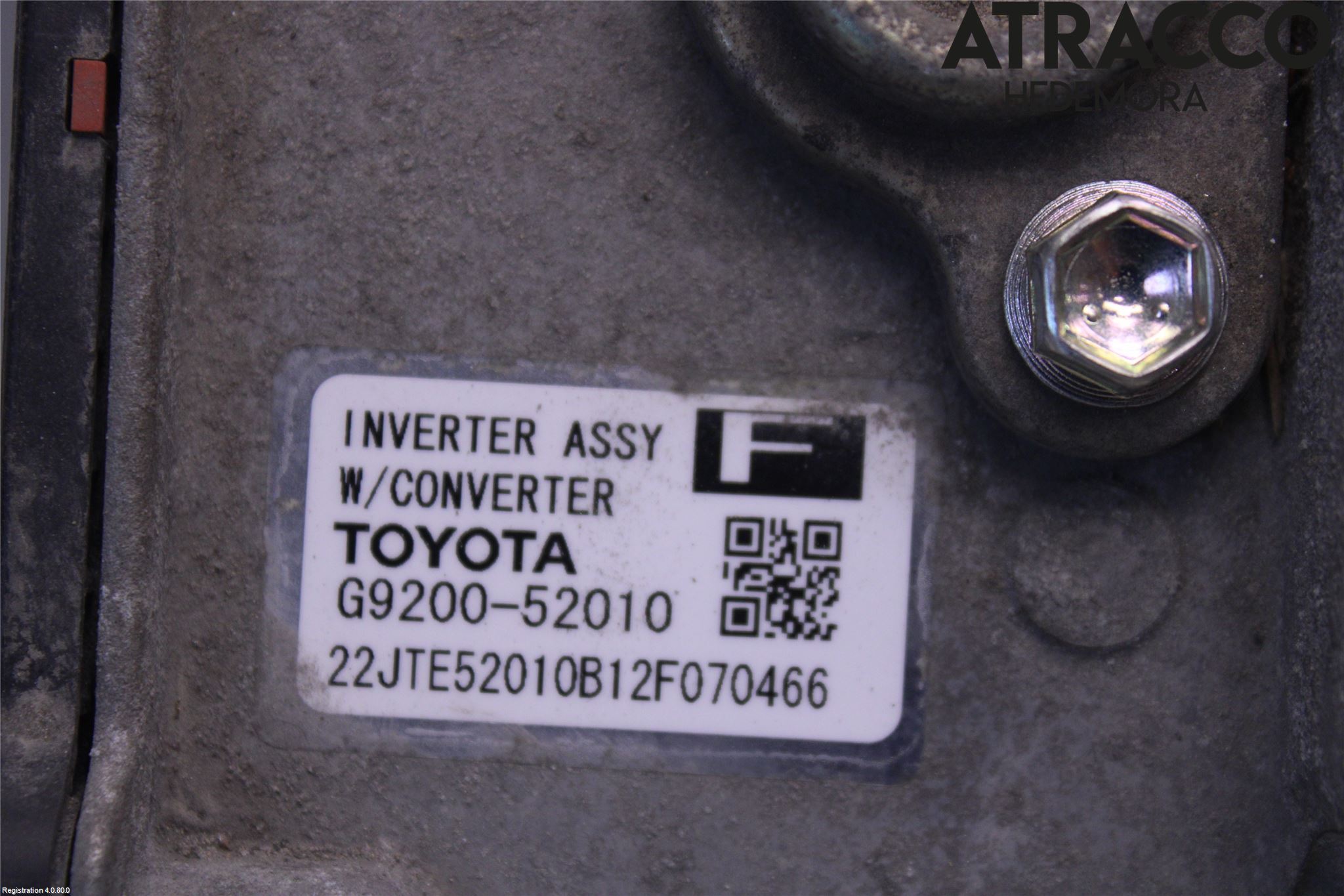 Toyota YARIS XP130 12-14 Hybridconverter