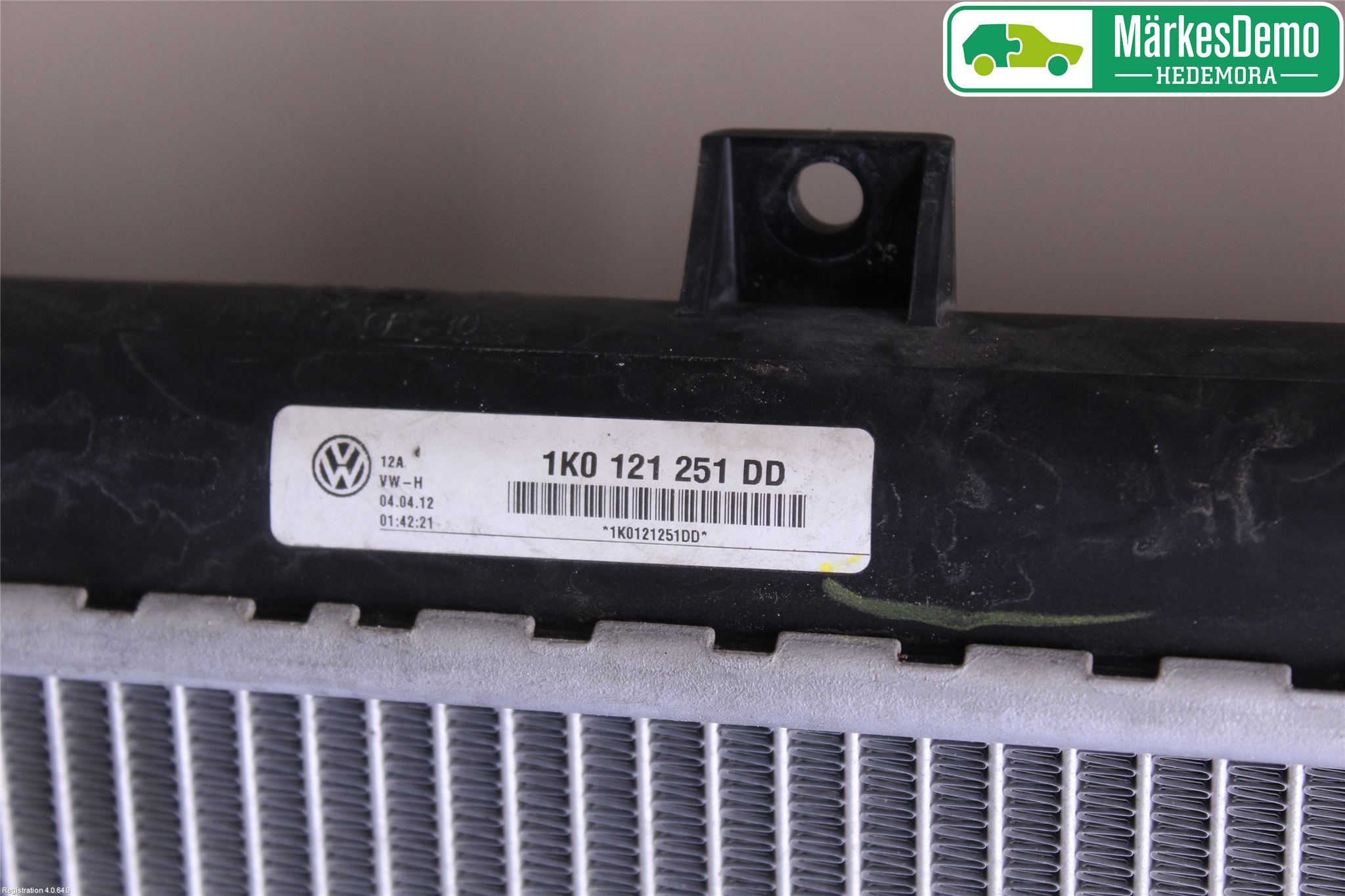 Volkswagen VW CADDY 11-15 Kylare Aut