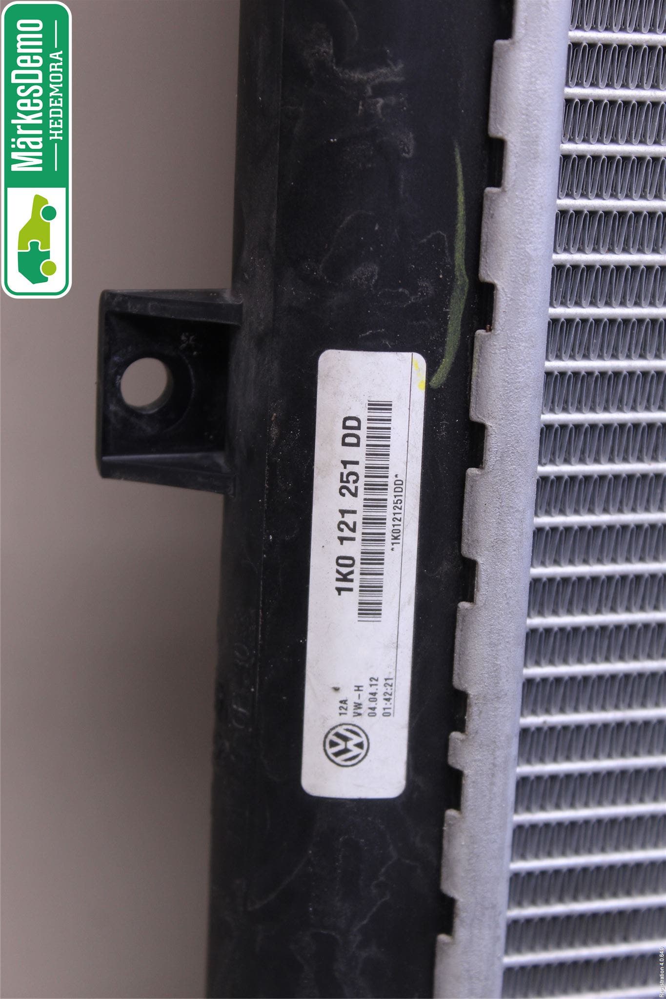 Volkswagen VW CADDY 11-15 Kylare Aut