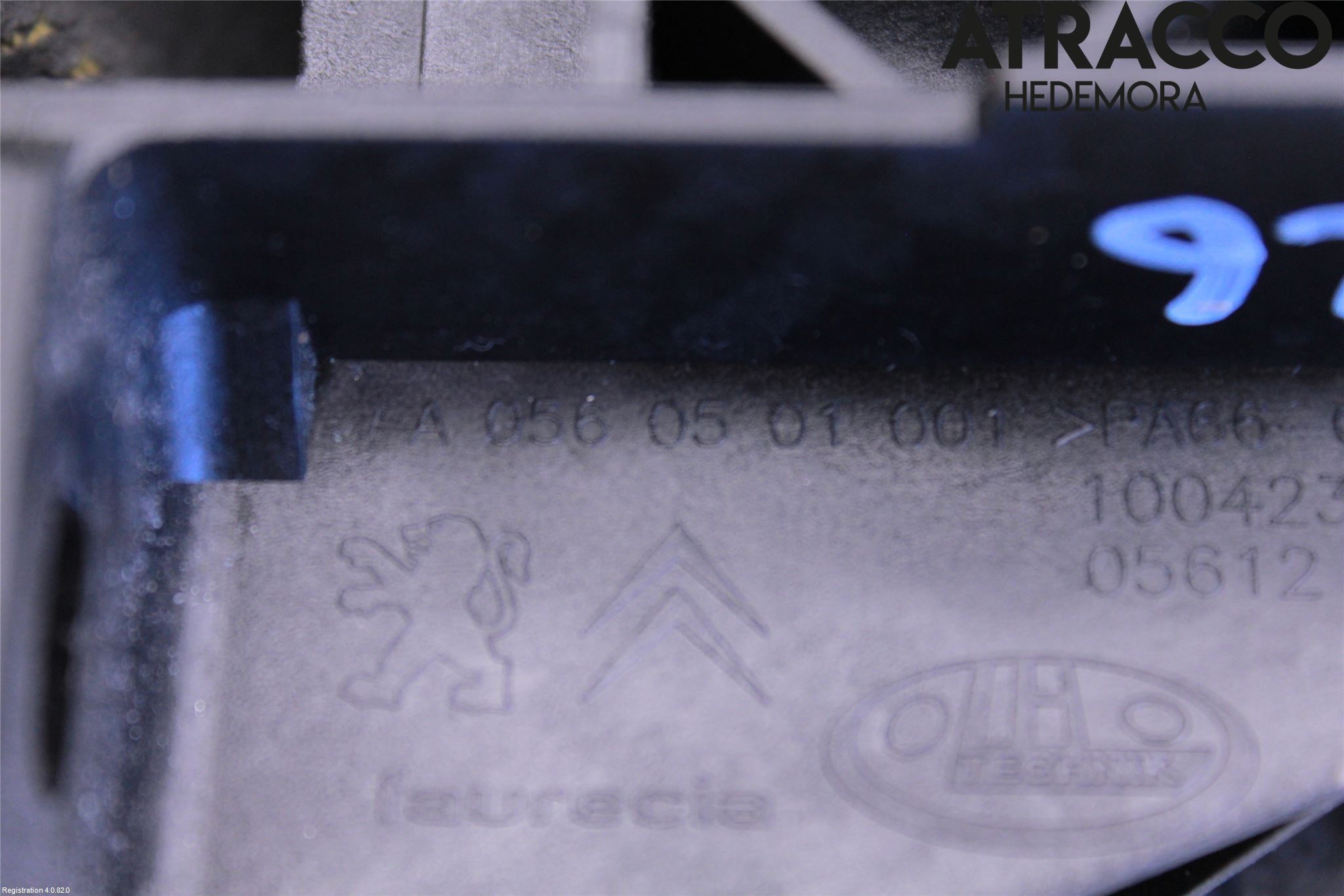 Citroen DS3 Inredning Armstöd