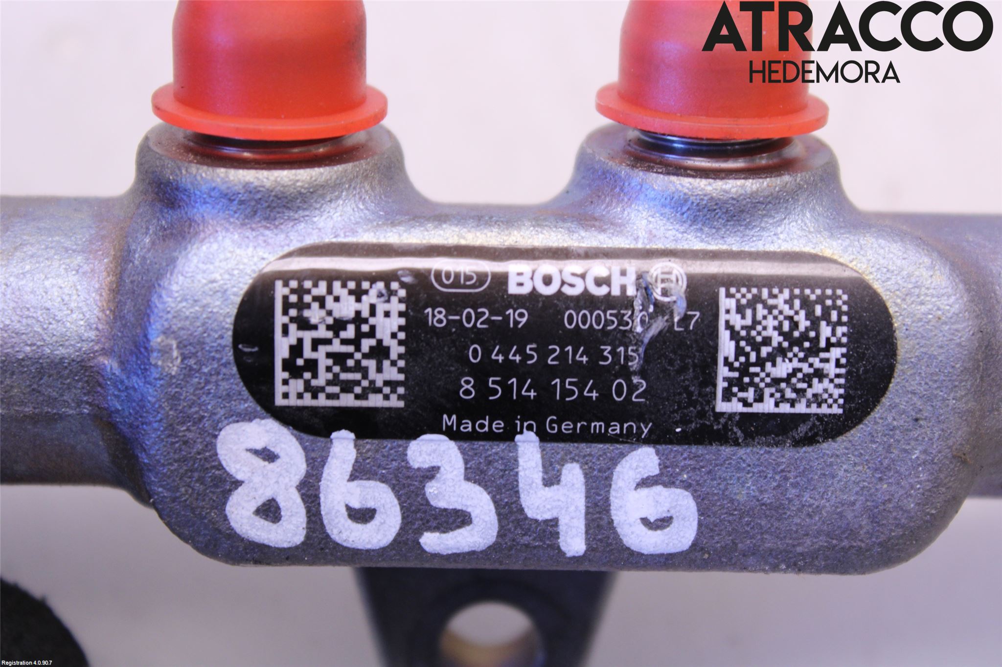 BMW 3 F30/F31/F80 12-19 Inj. Fuelrail