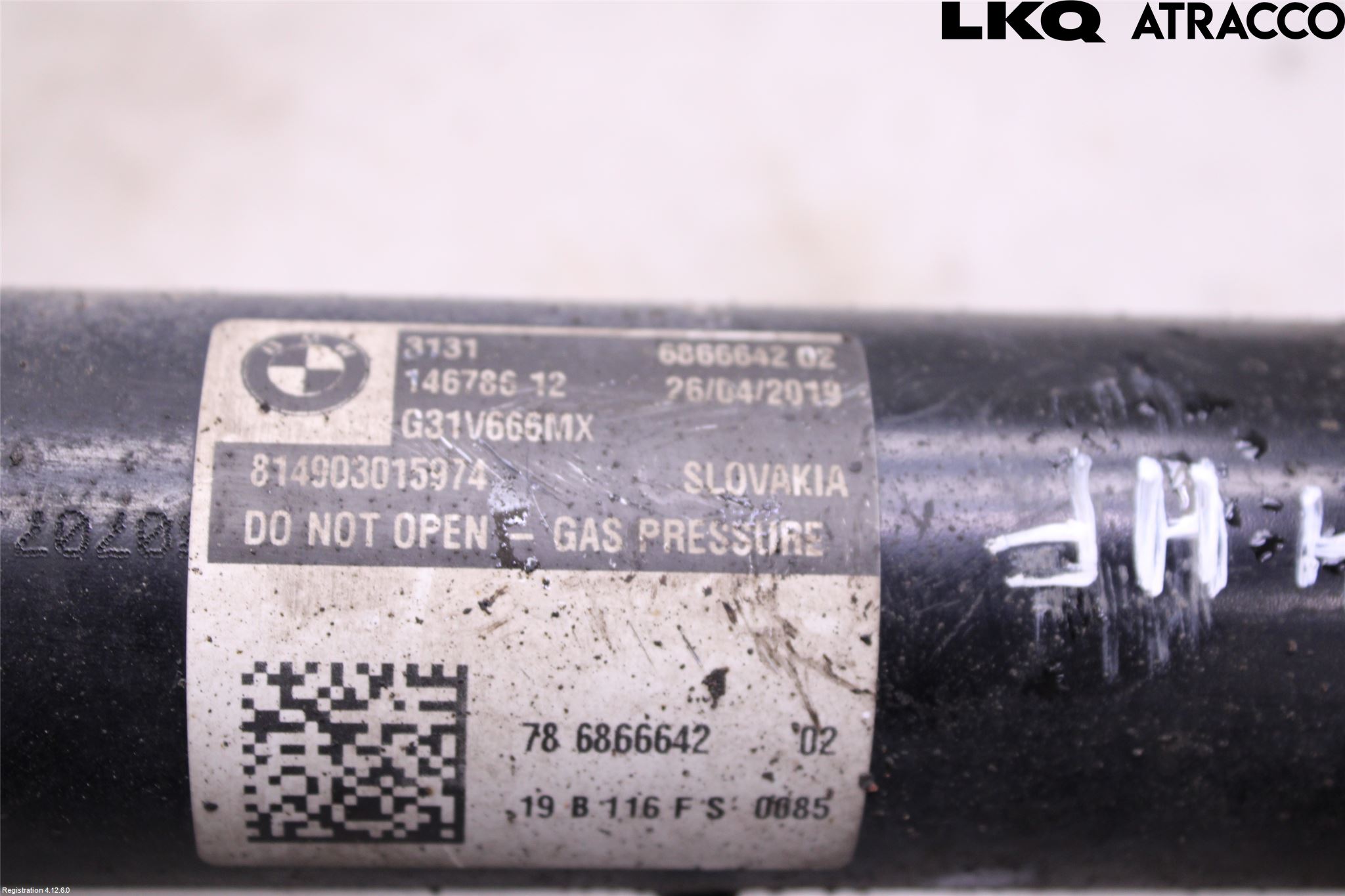 BMW 5 G30/G31/F90 17-23 Fjäderben Fram Höger
