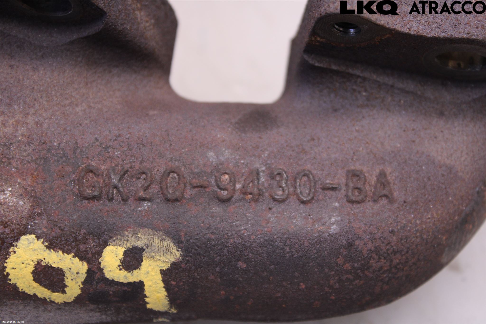 Ford TRANSIT/TOURNEO CUSTOM 13-24 Grenrör Avgas