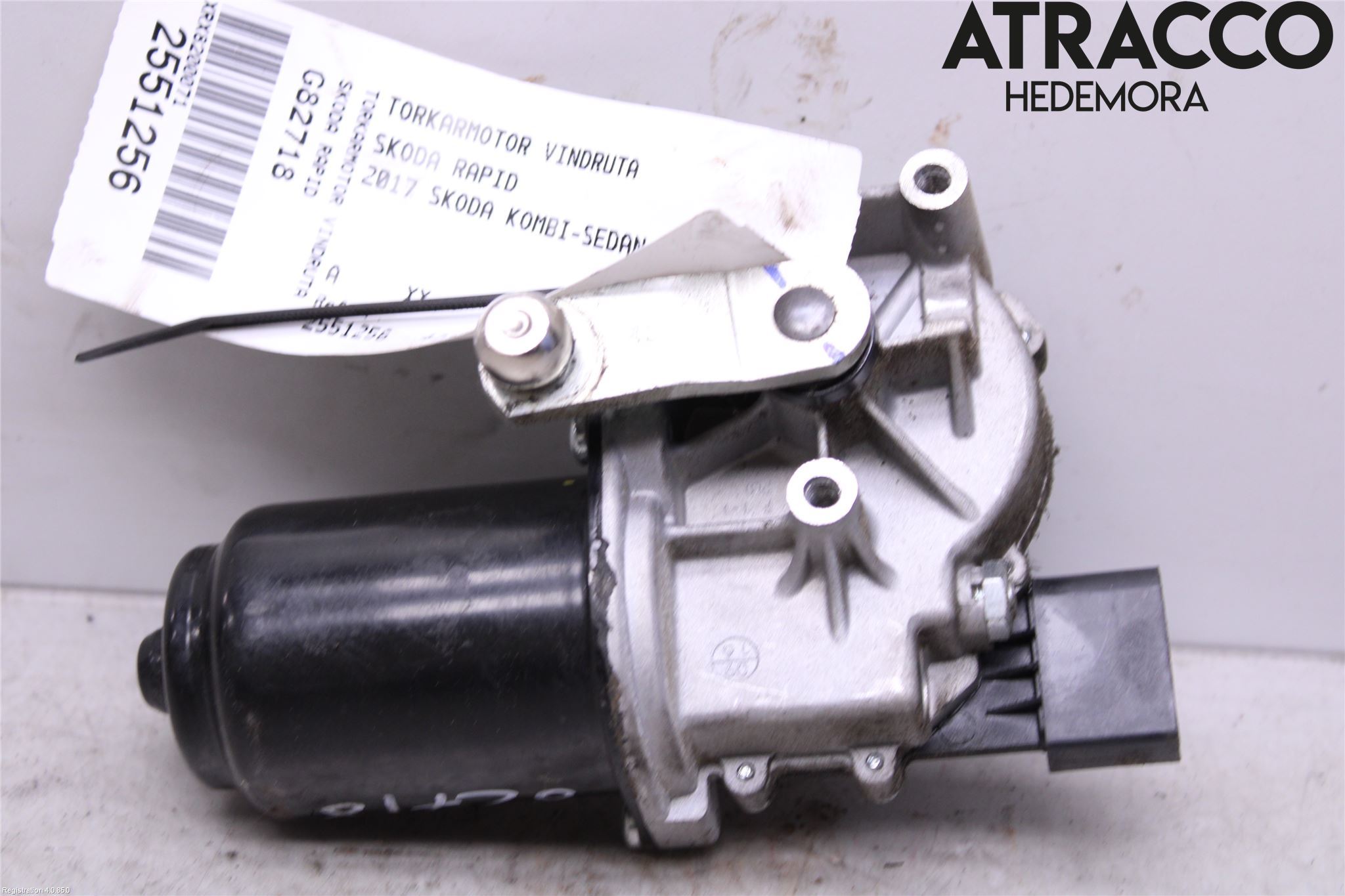 Skoda RAPID Torkarmotor Vindruta