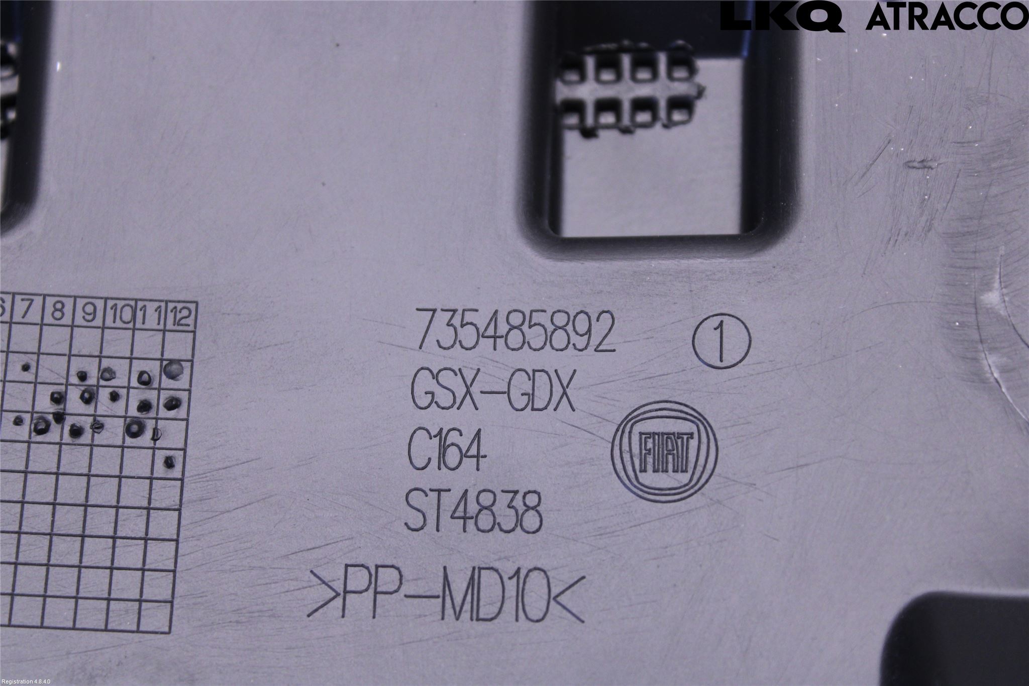 Fiat PUNTO EVO 10-12 Instrumentbräda Inlägg-Dekorlist