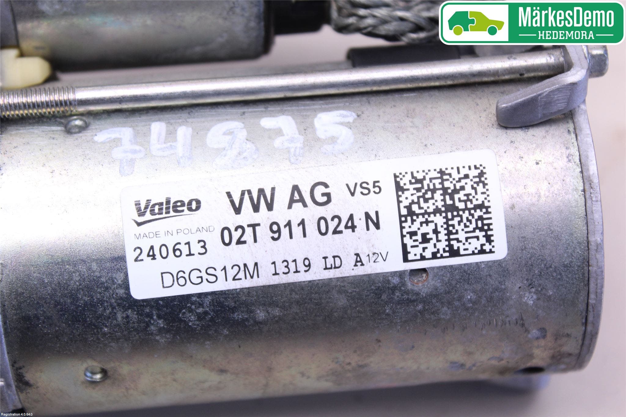 Volkswagen VW POLO 10-17 Startmotor