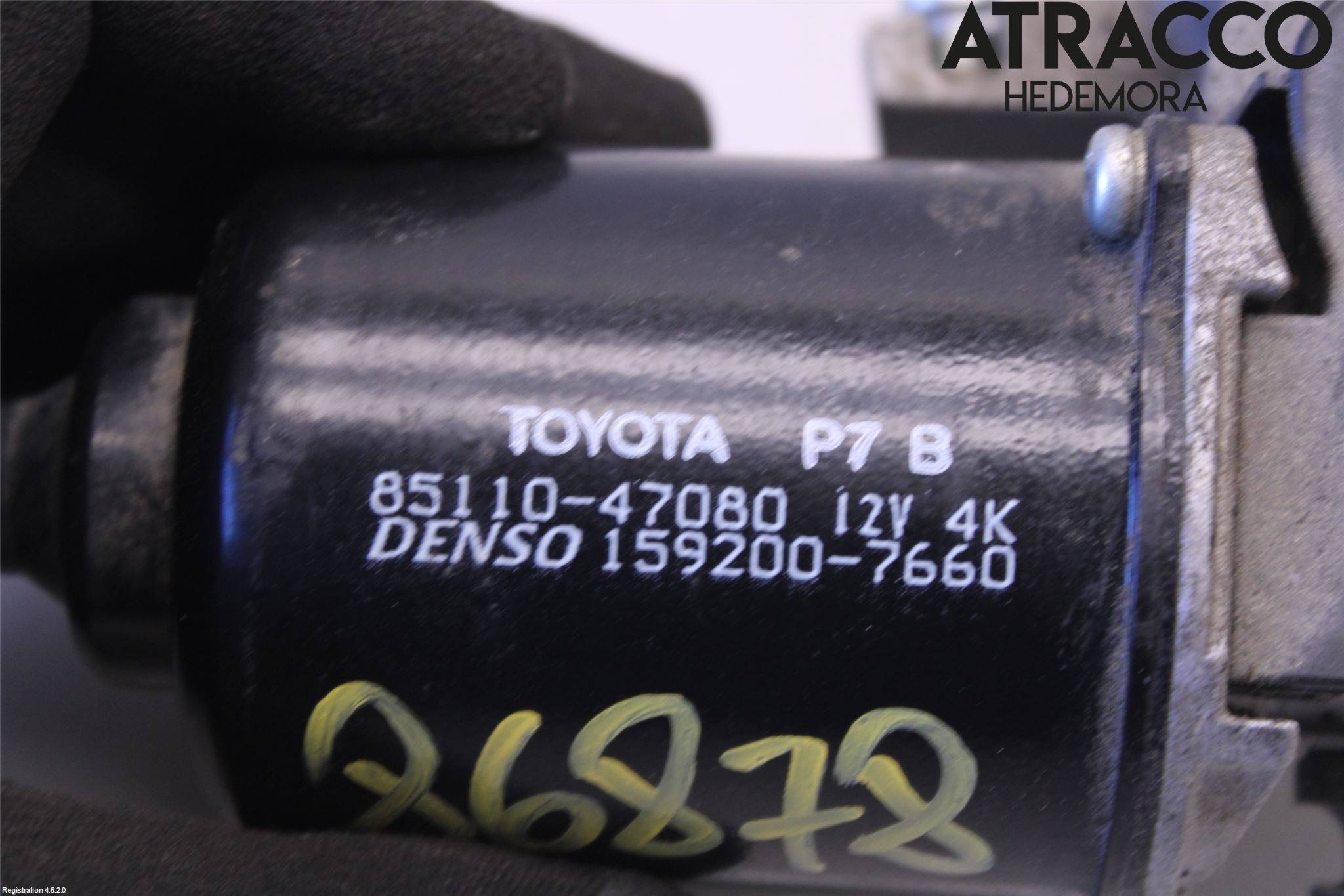 Toyota PRIUS NWH20 04-08 Torkarmotor Vindruta