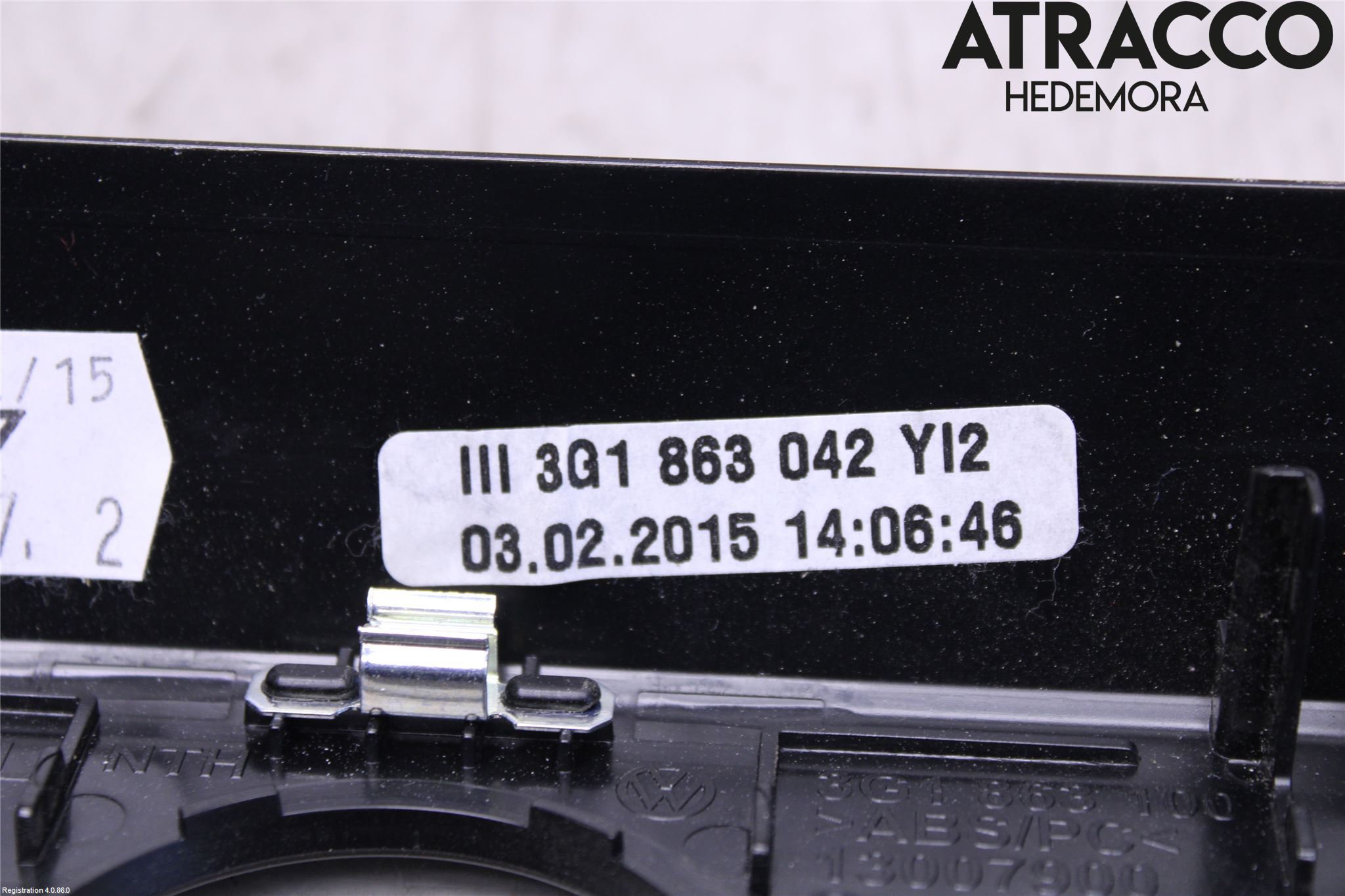 Volkswagen VW PASSAT 15-19 Instrumentsarg