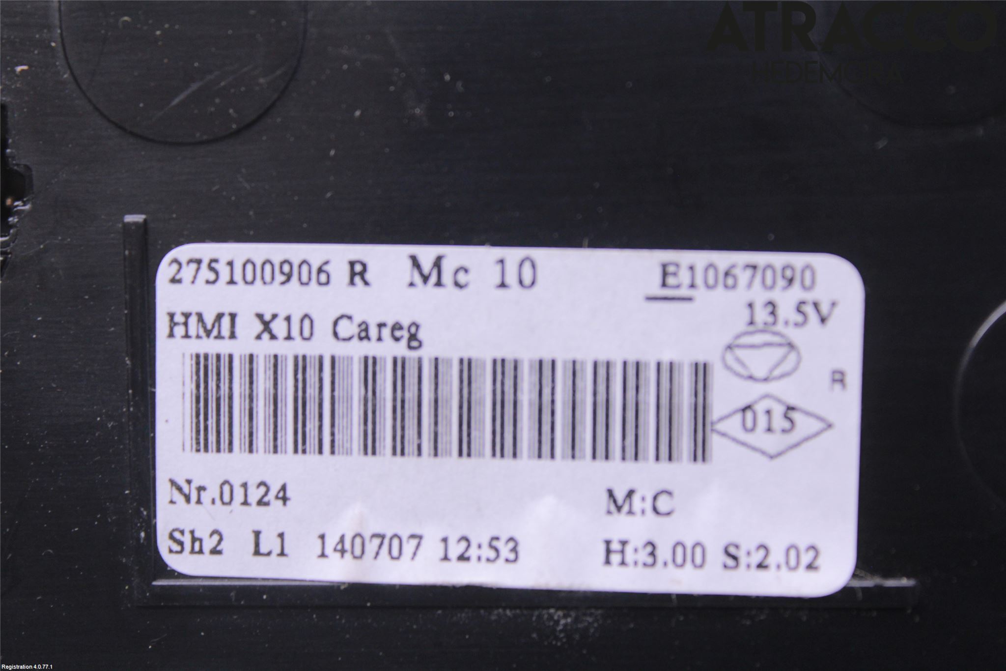 Renault ZOE/E-TECH 13- Ac Styrenhet Ac Manöveren