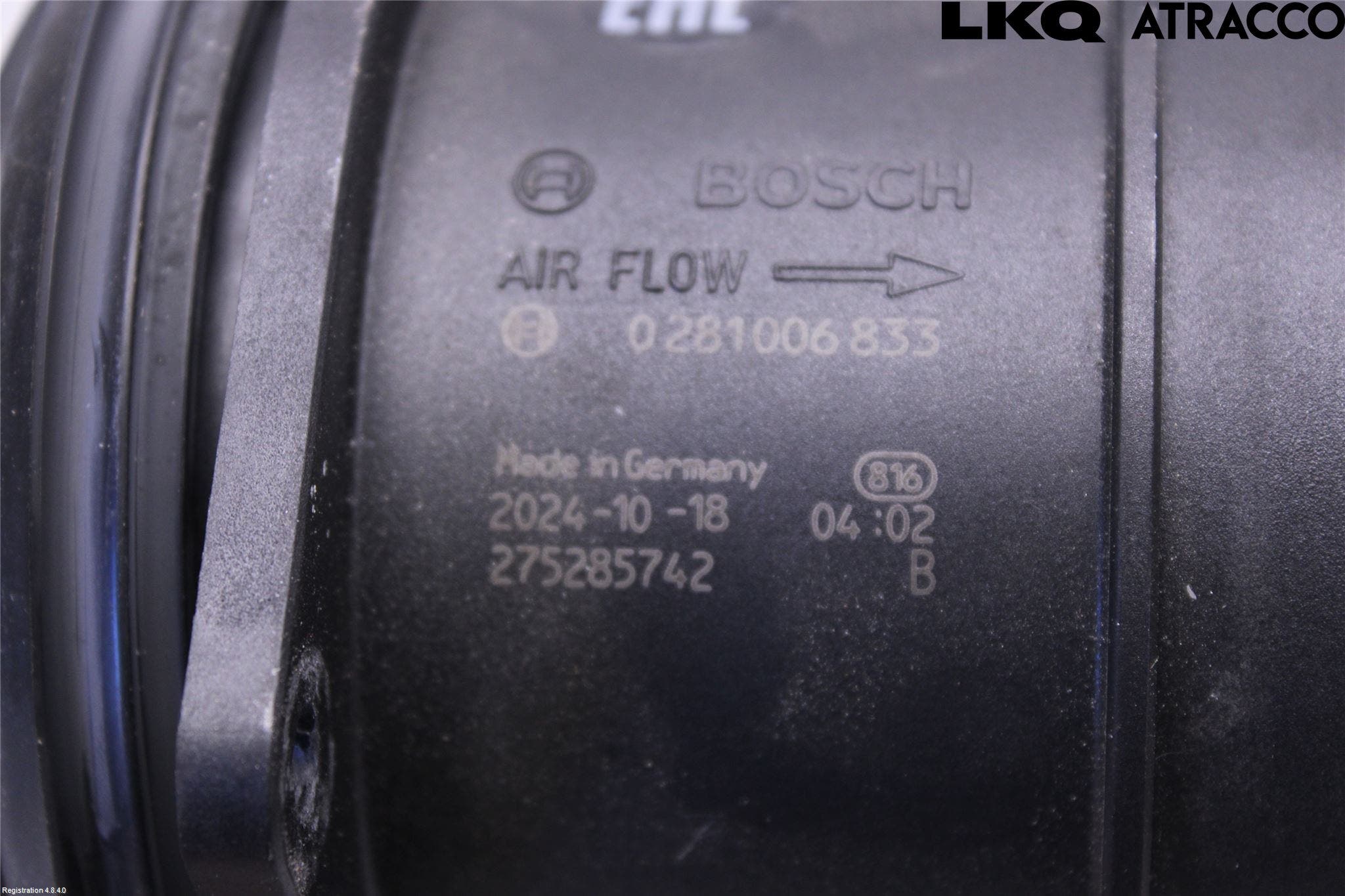 Volvo V70 08-13 Injluftmassamätare