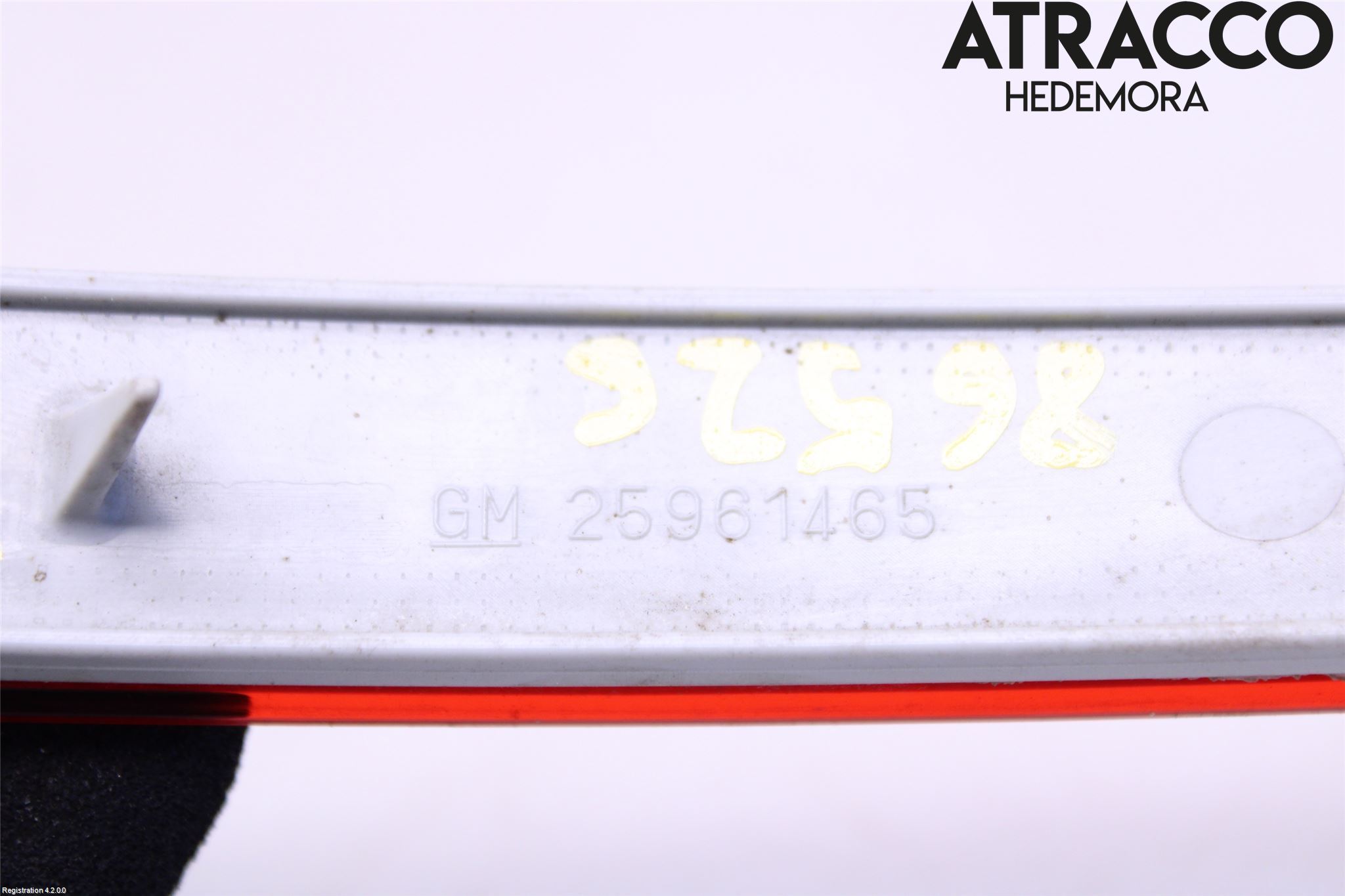 Övriga CHEVROLET VOLT Dimljus/Reflex Bak