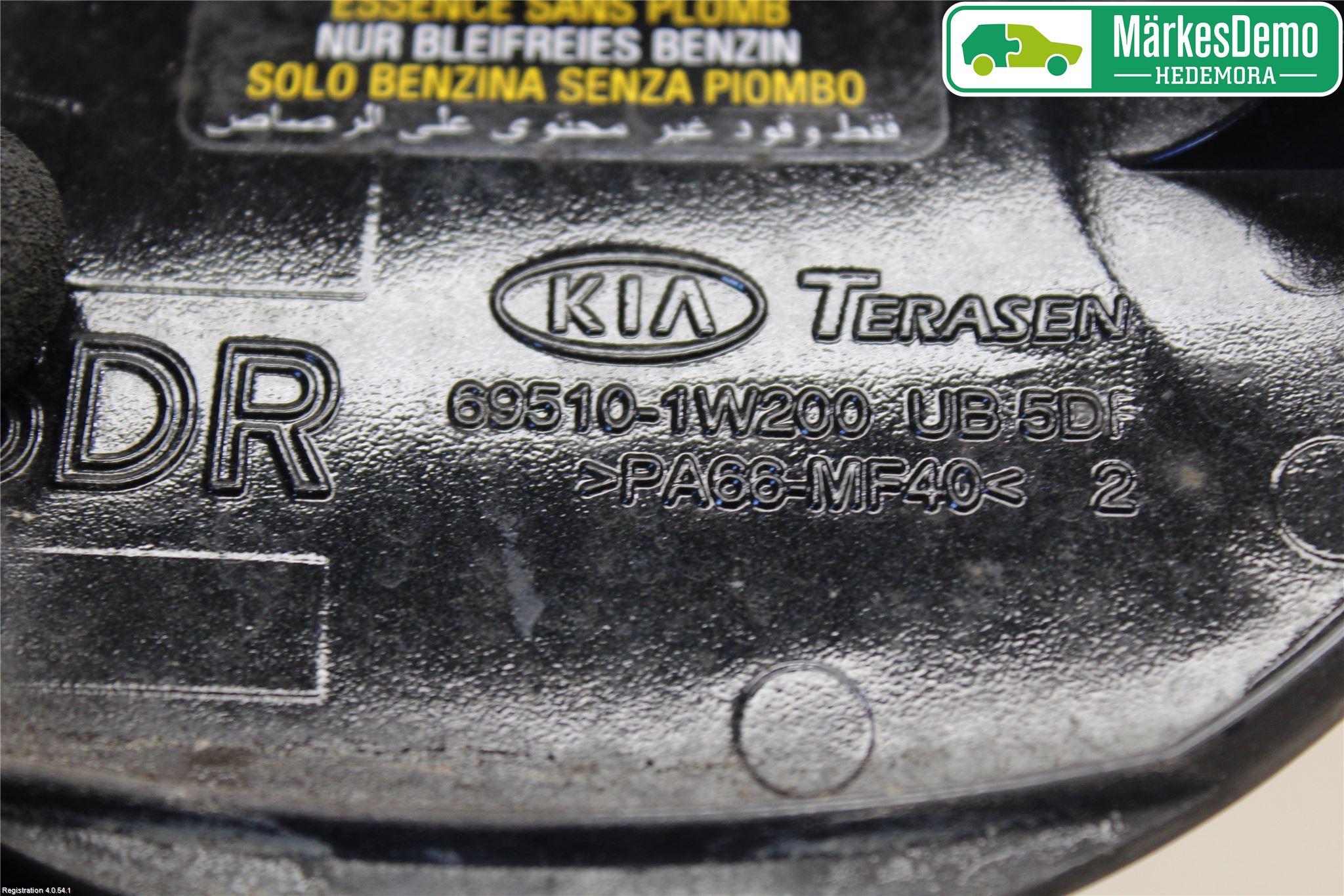Kia RIO 12-16 Tanklucka