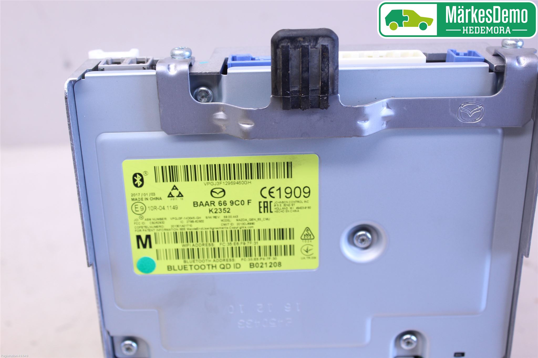 Mazda CX-3 Multifunktionsdisplay